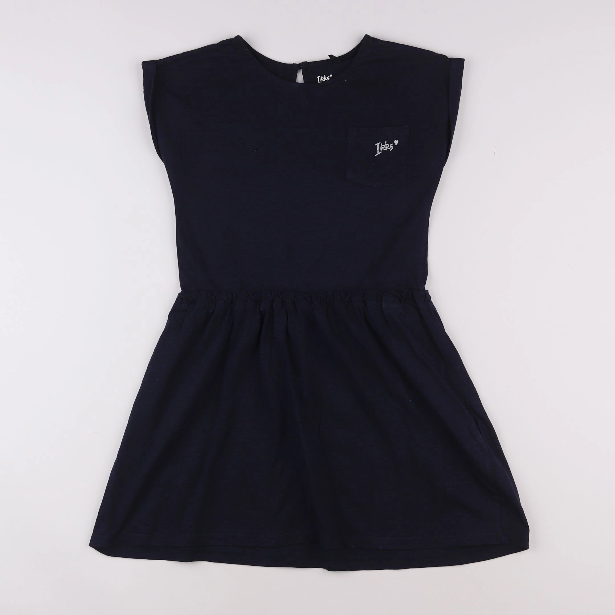 IKKS - robe bleu, argent - 10 ans