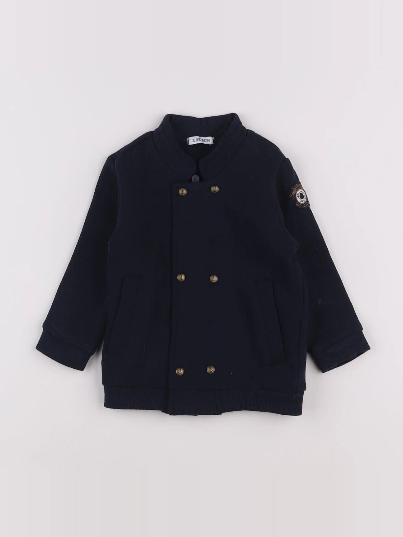 IKKS - veste bleu - 12 mois
