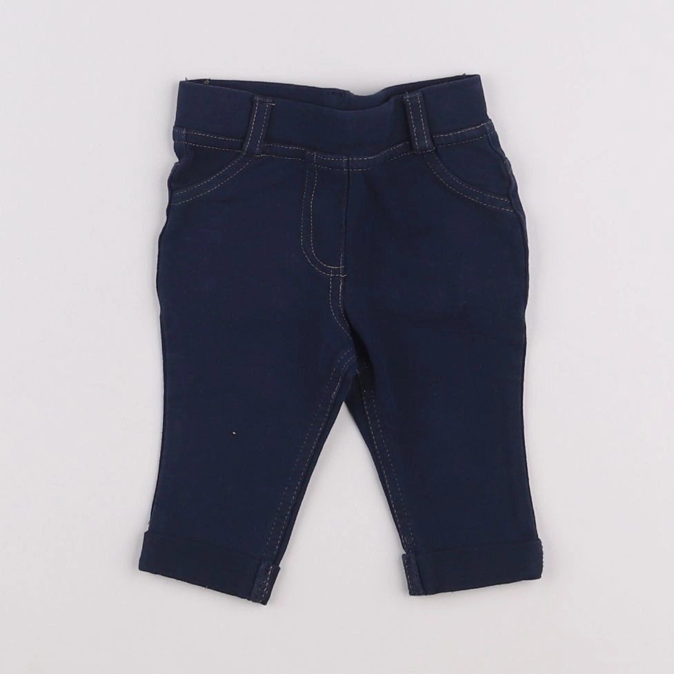Tape à l'oeil - jegging bleu - 3 mois