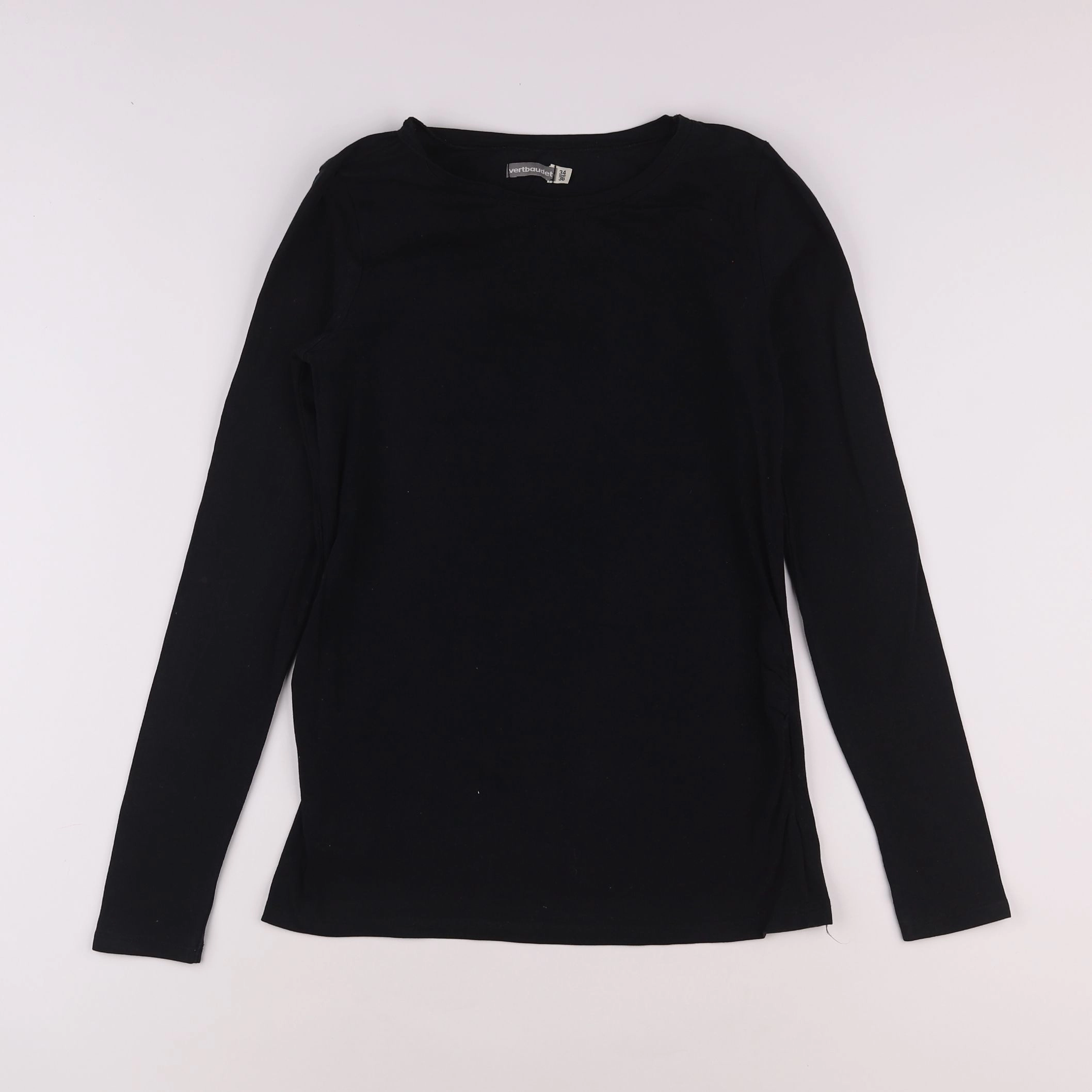 Vertbaudet - tee-shirt noir - 34 à 36