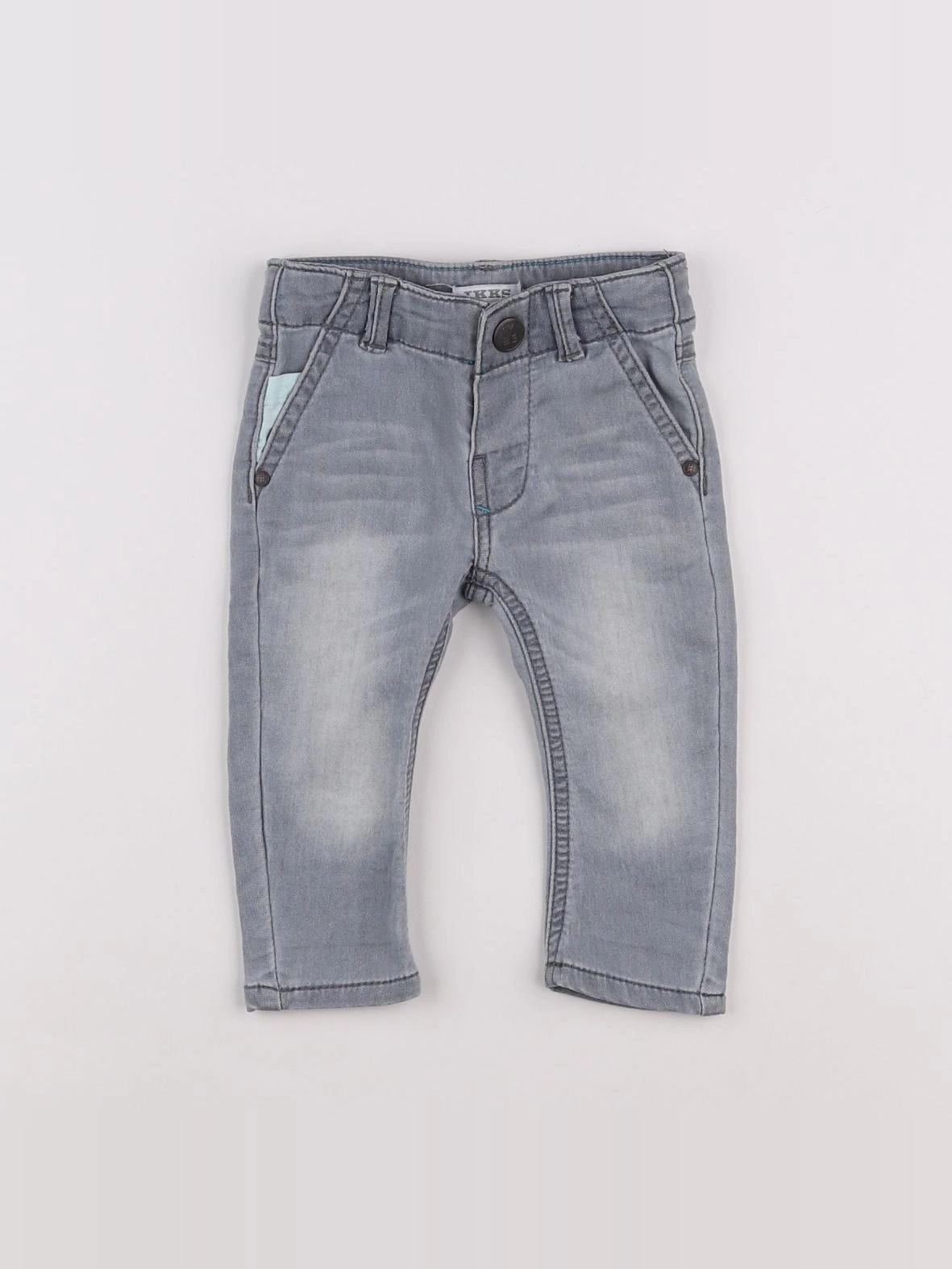IKKS - jean gris - 3 mois