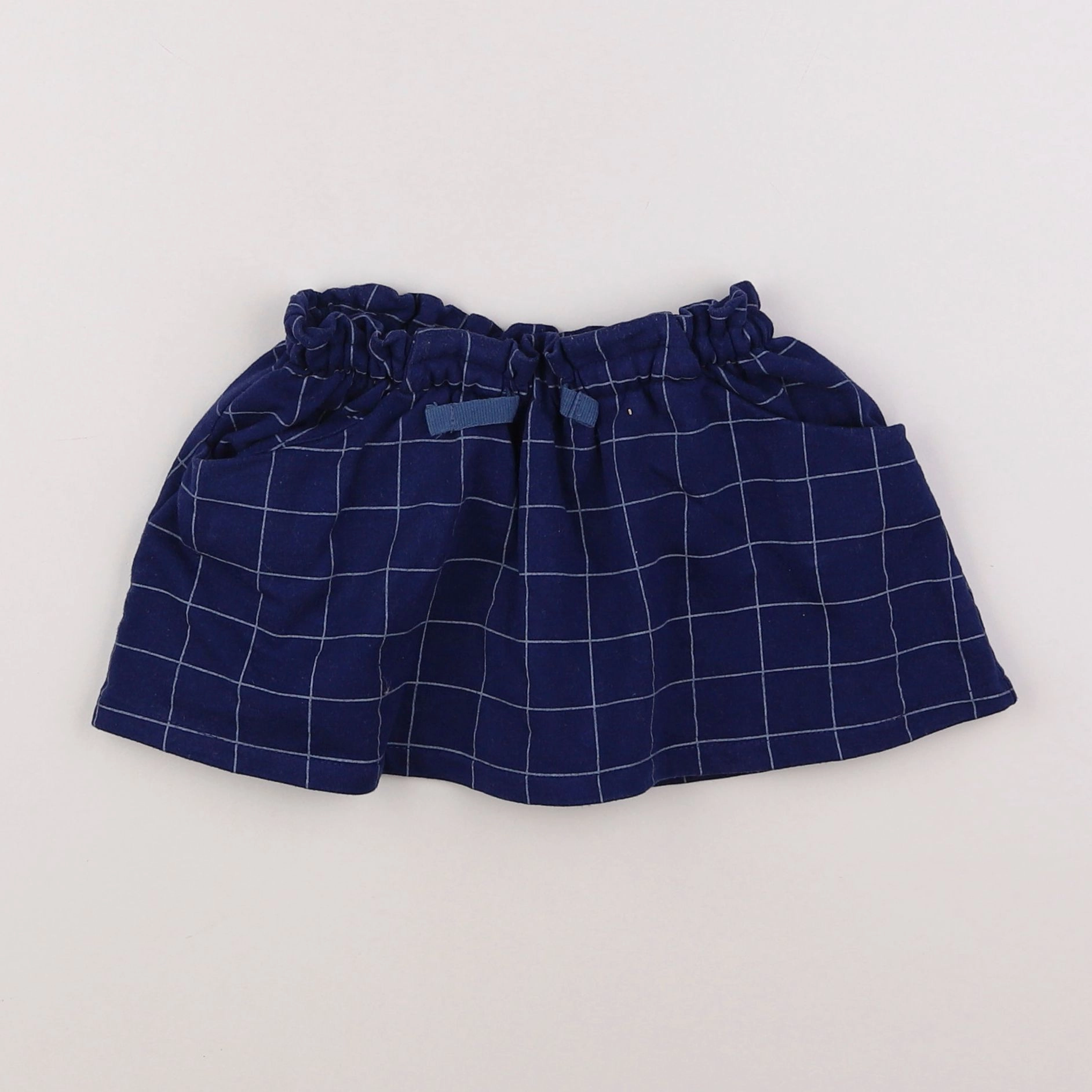 Vertbaudet - jupe bleu - 12 mois