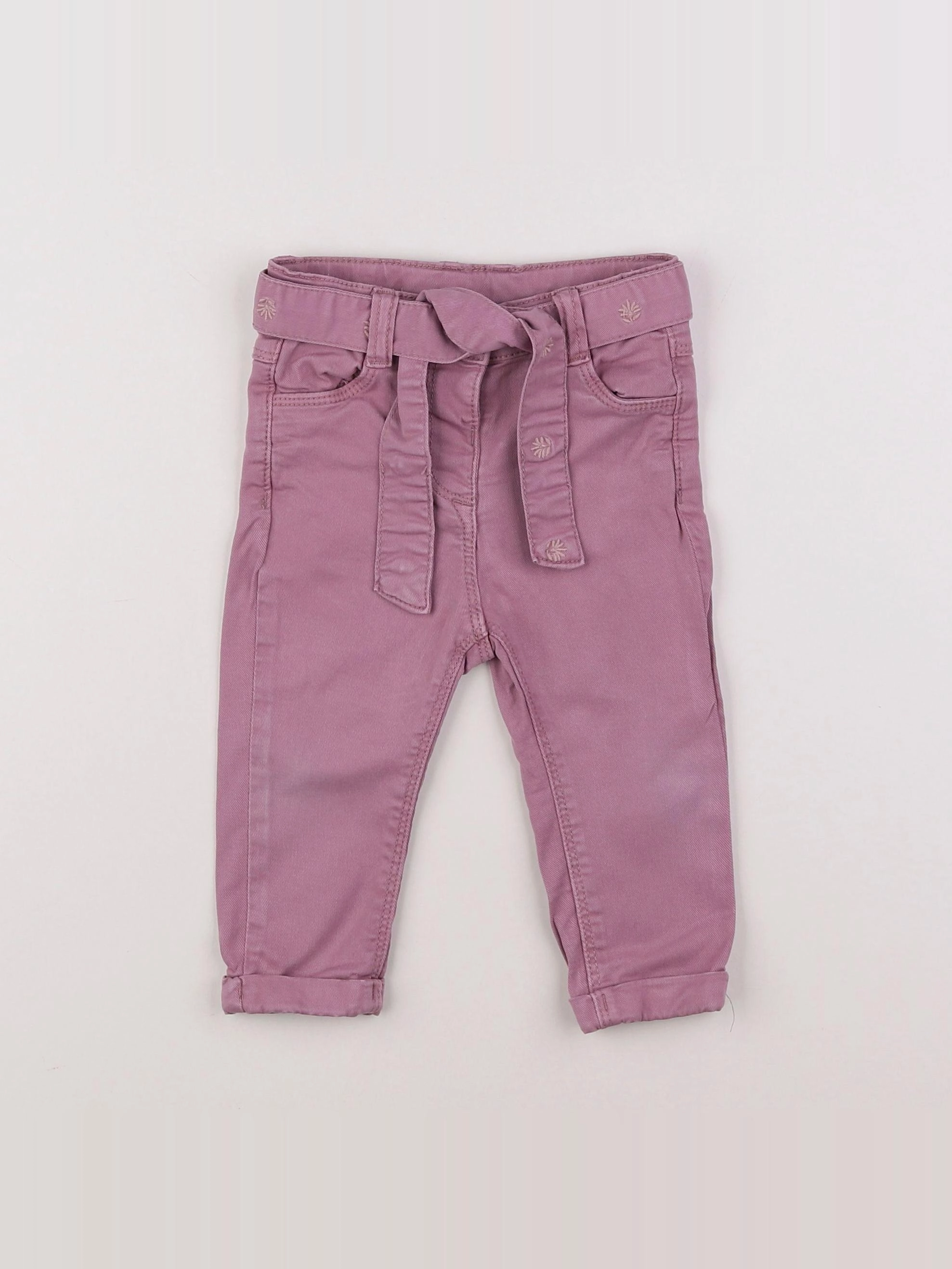Tape à l'oeil - pantalon violet - 12 mois