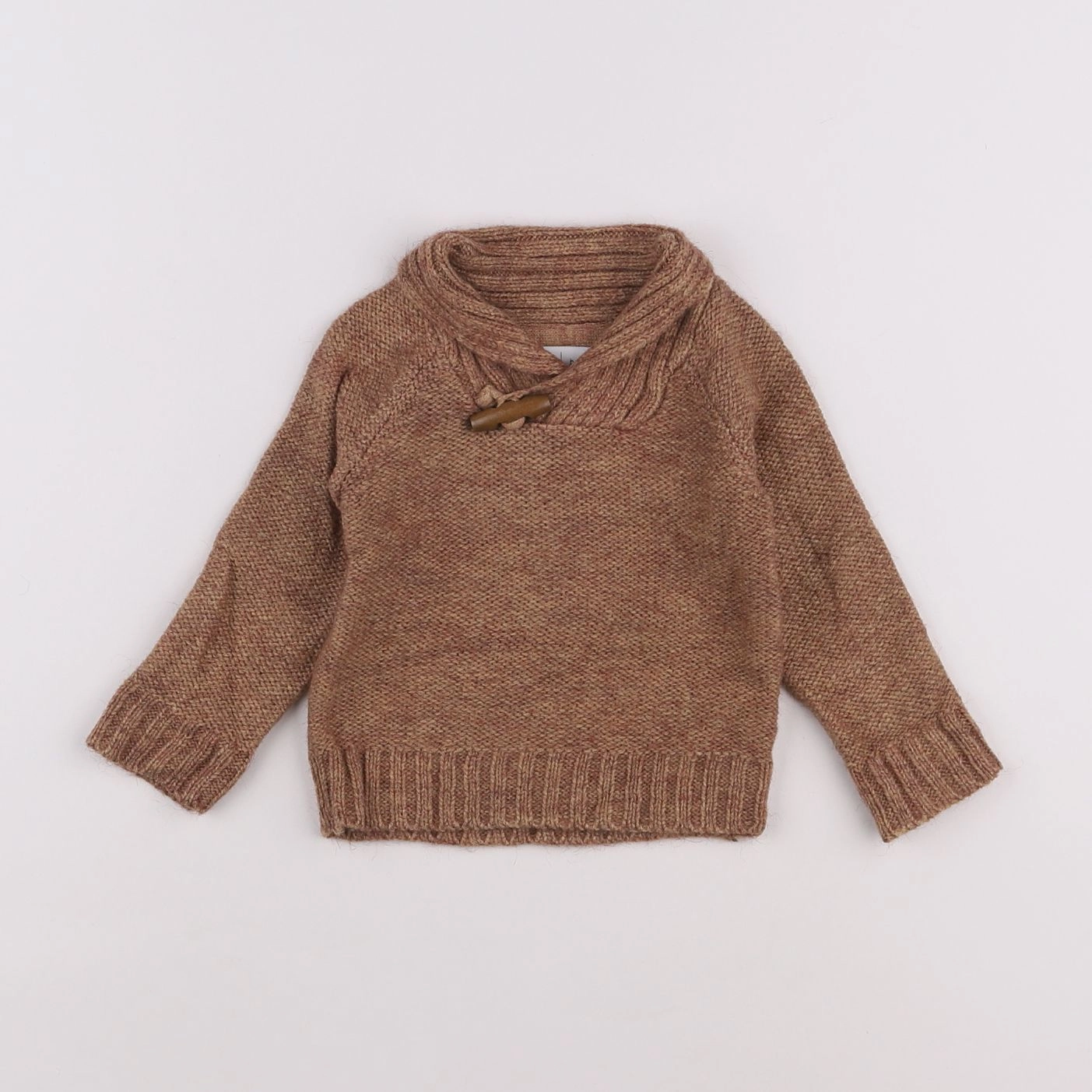 La Redoute - pull marron - 6 mois