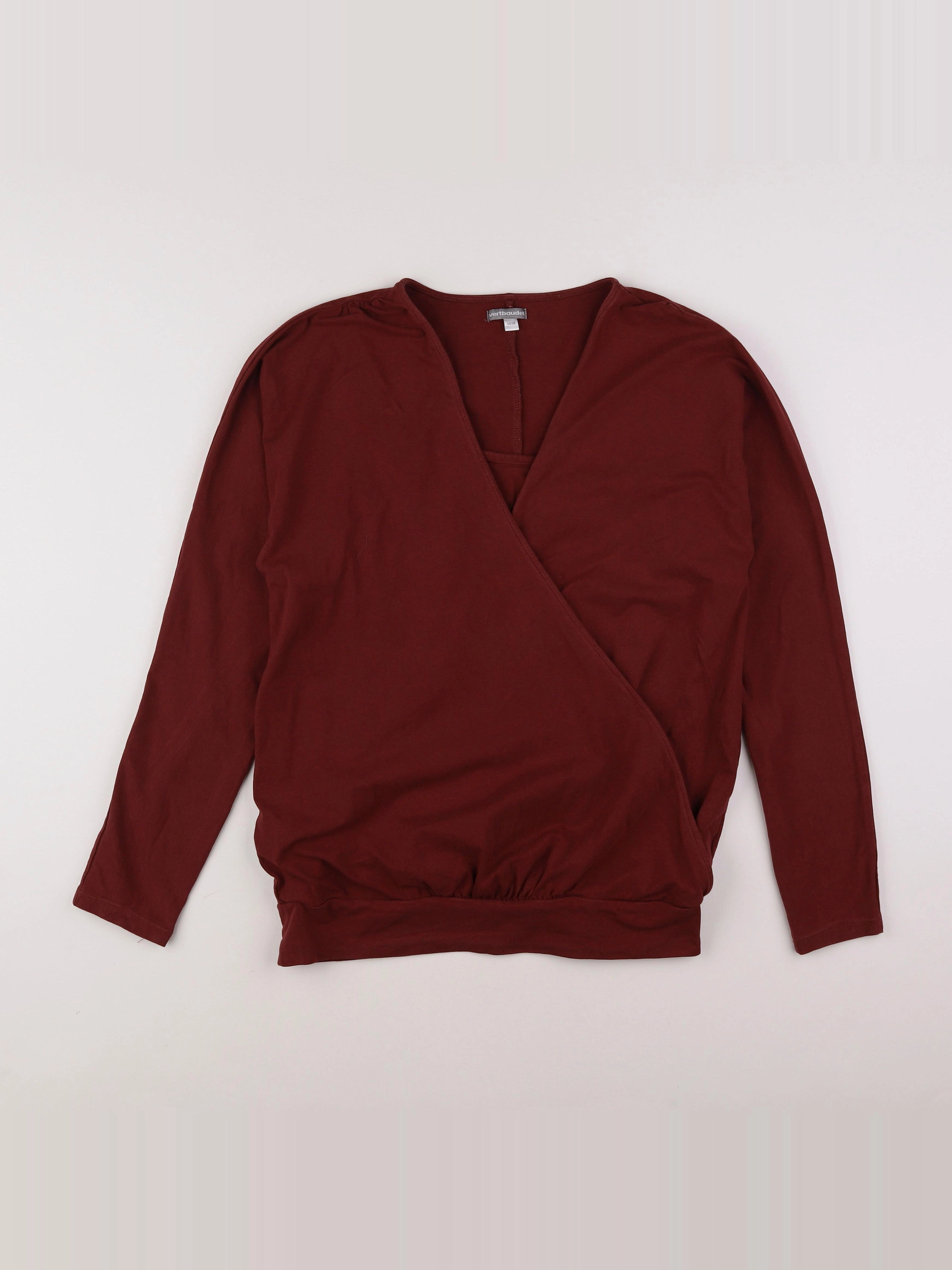 Vertbaudet - tee-shirt rouge - 34 à 36