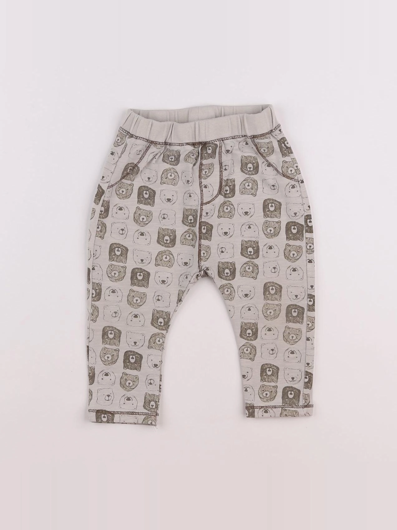 Zara - pantalon gris - 9/12 mois