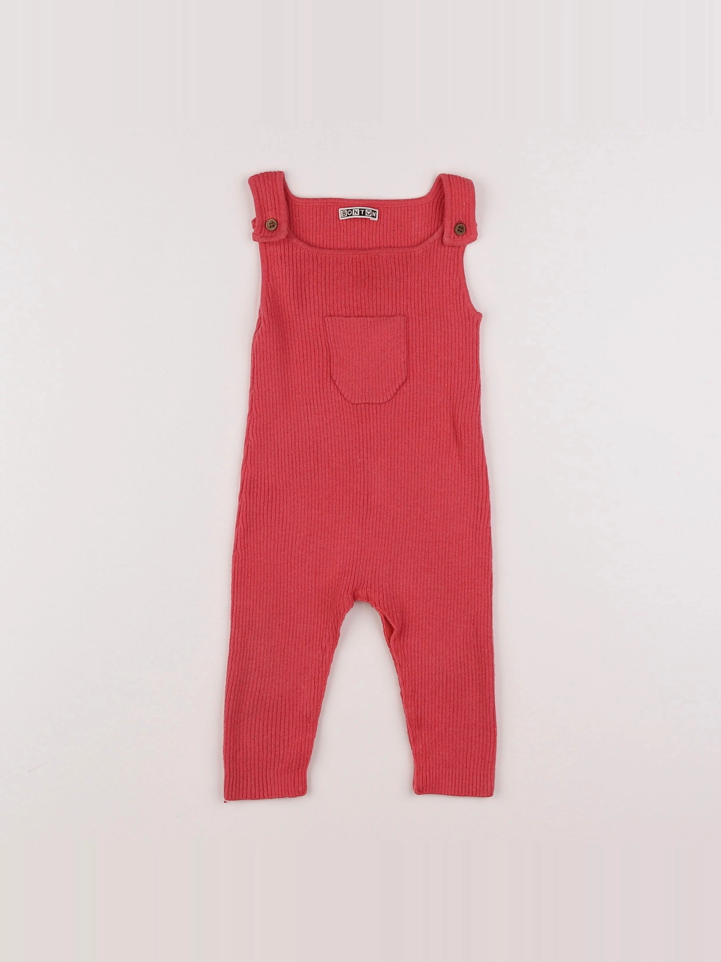 Bonton - combinaison rose - 6 mois