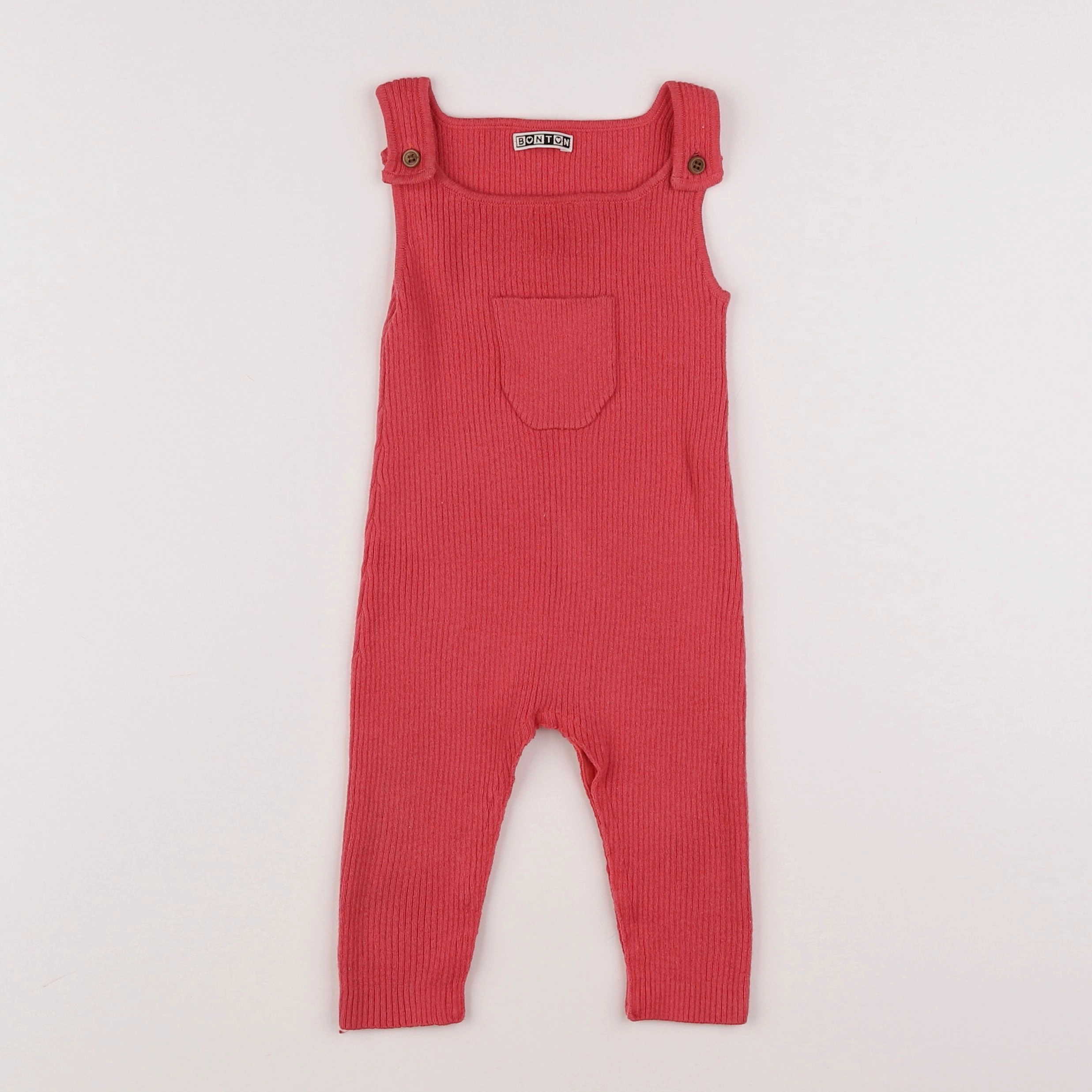 Bonton - combinaison rose - 6 mois