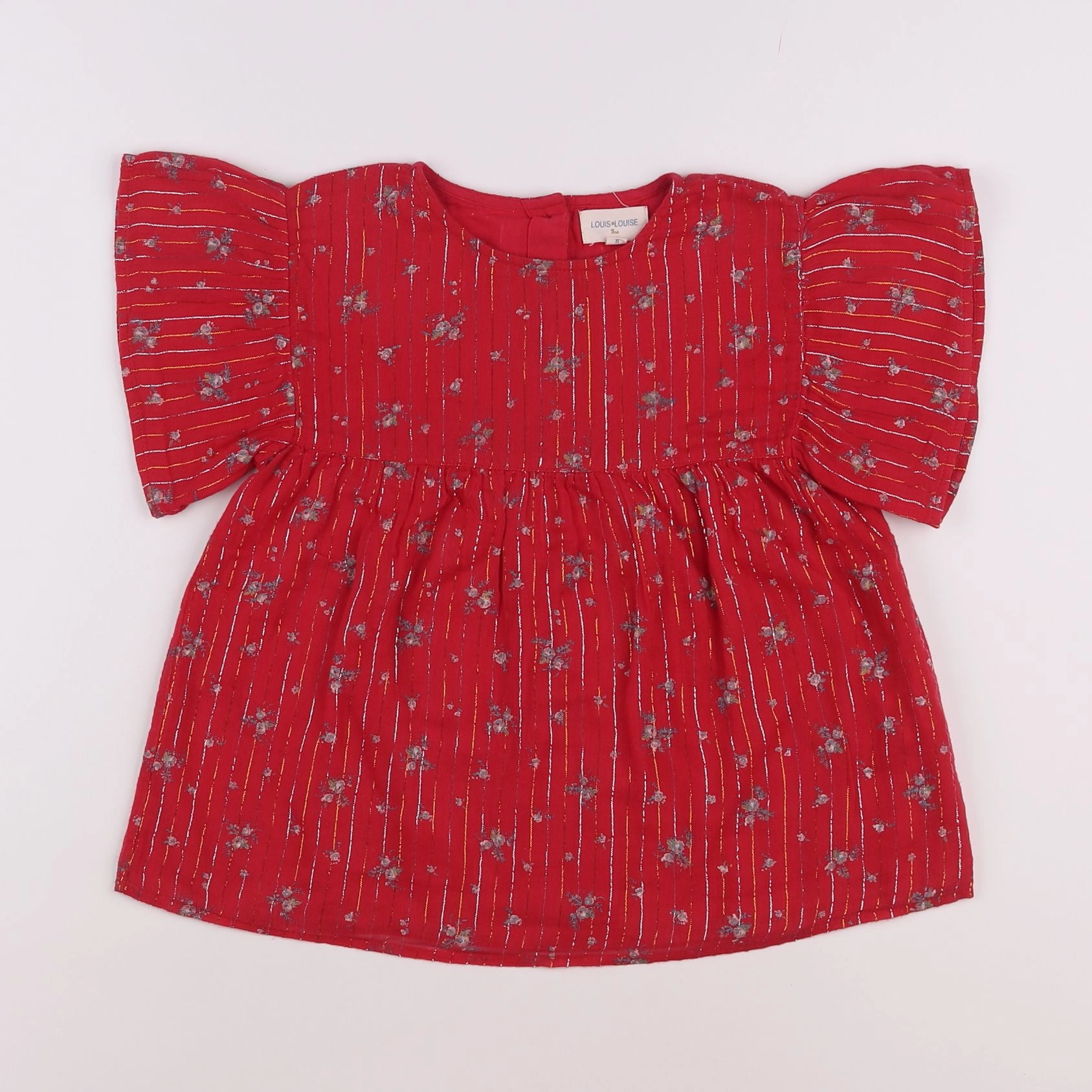 Louis Louise - blouse rose - 8 ans