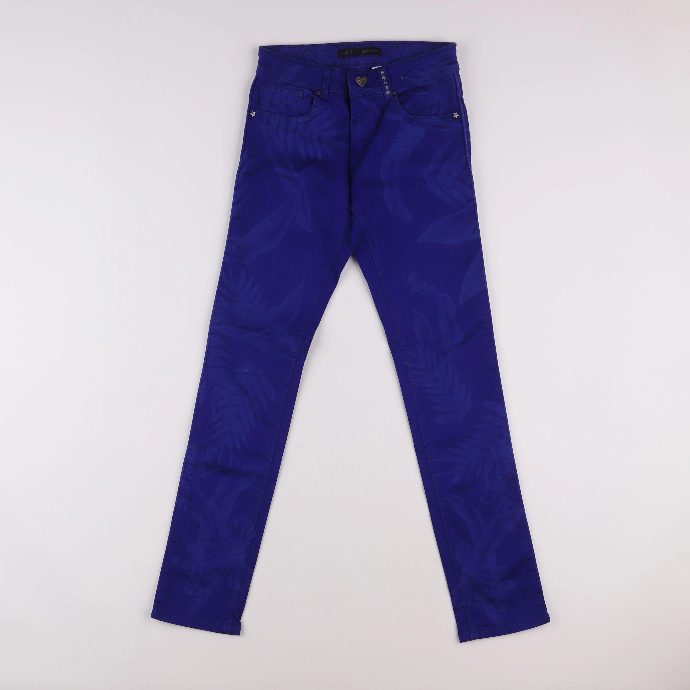 IKKS - pantalon bleu - 10 ans
