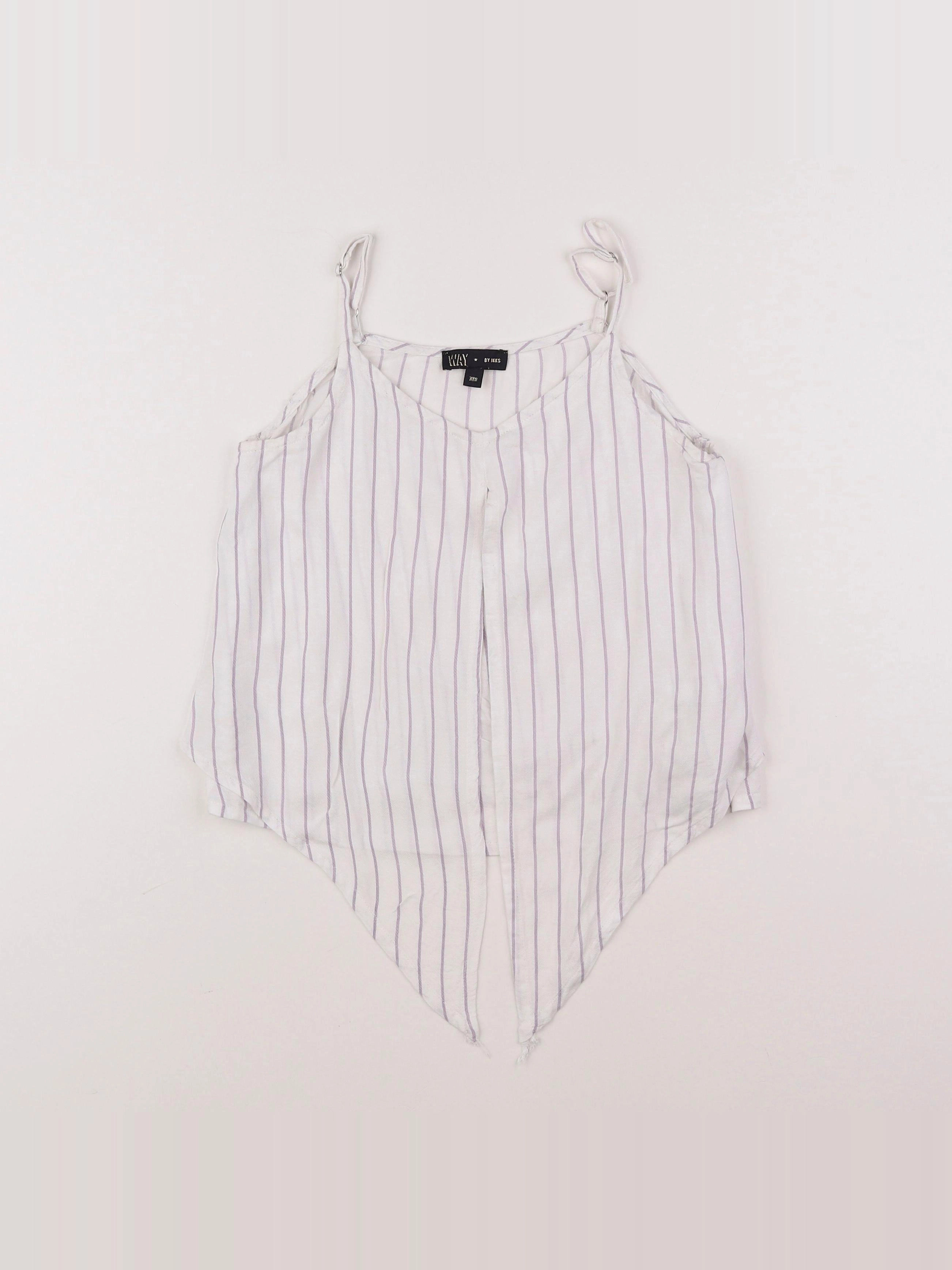 IKKS - blouse blanc - 10 ans