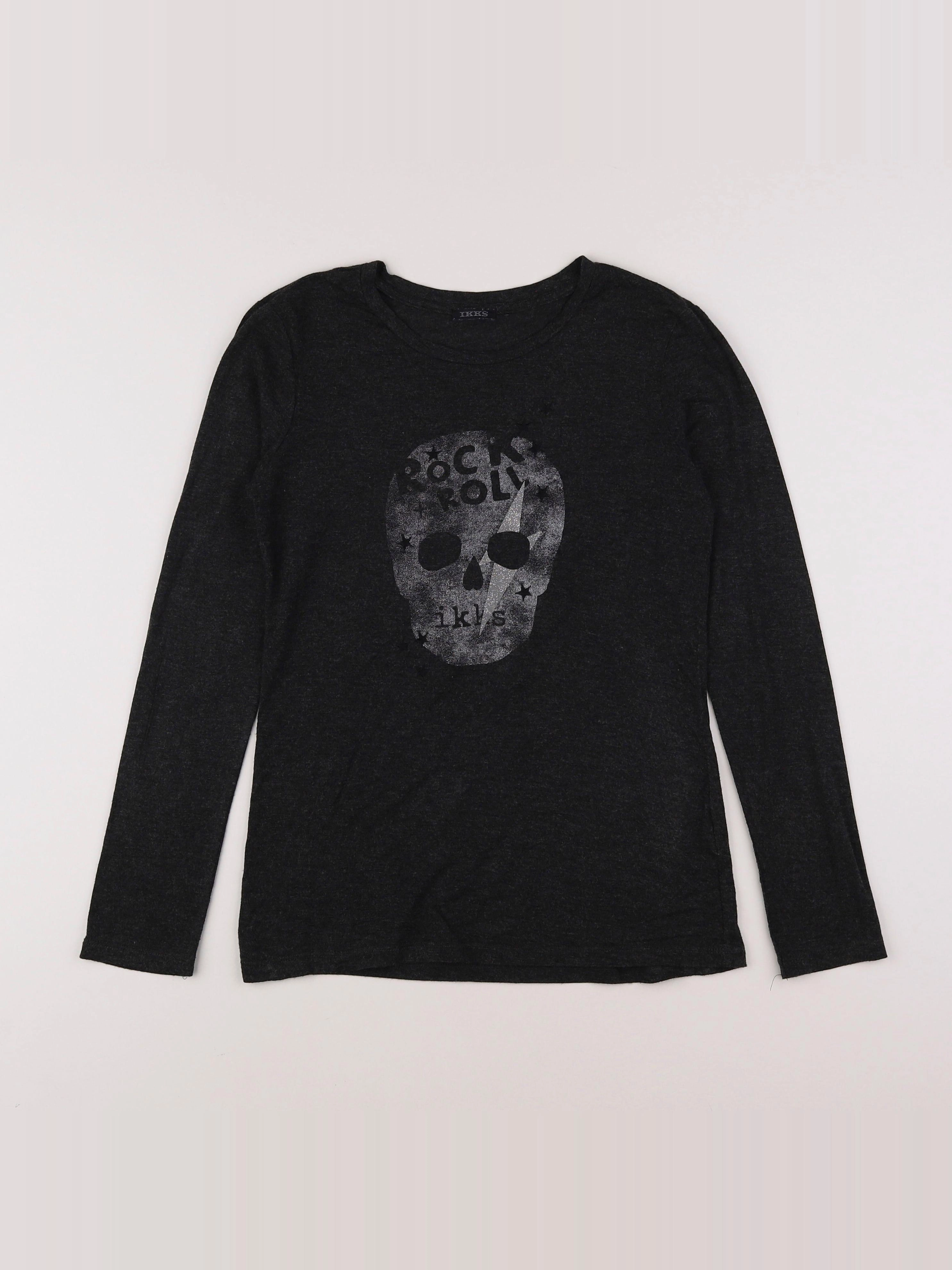 IKKS - tee-shirt gris - 12 ans