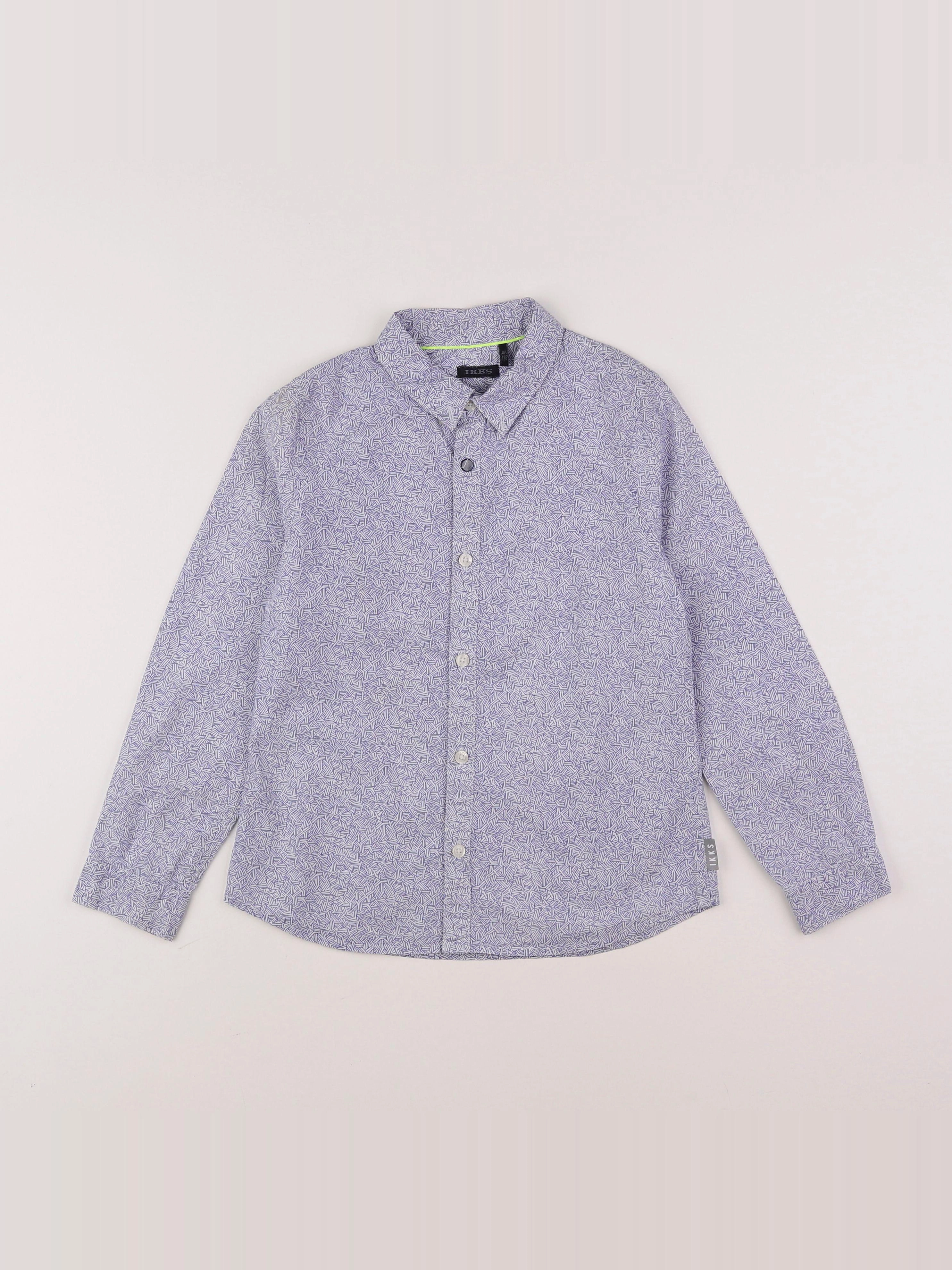 IKKS - chemise bleu - 8 ans