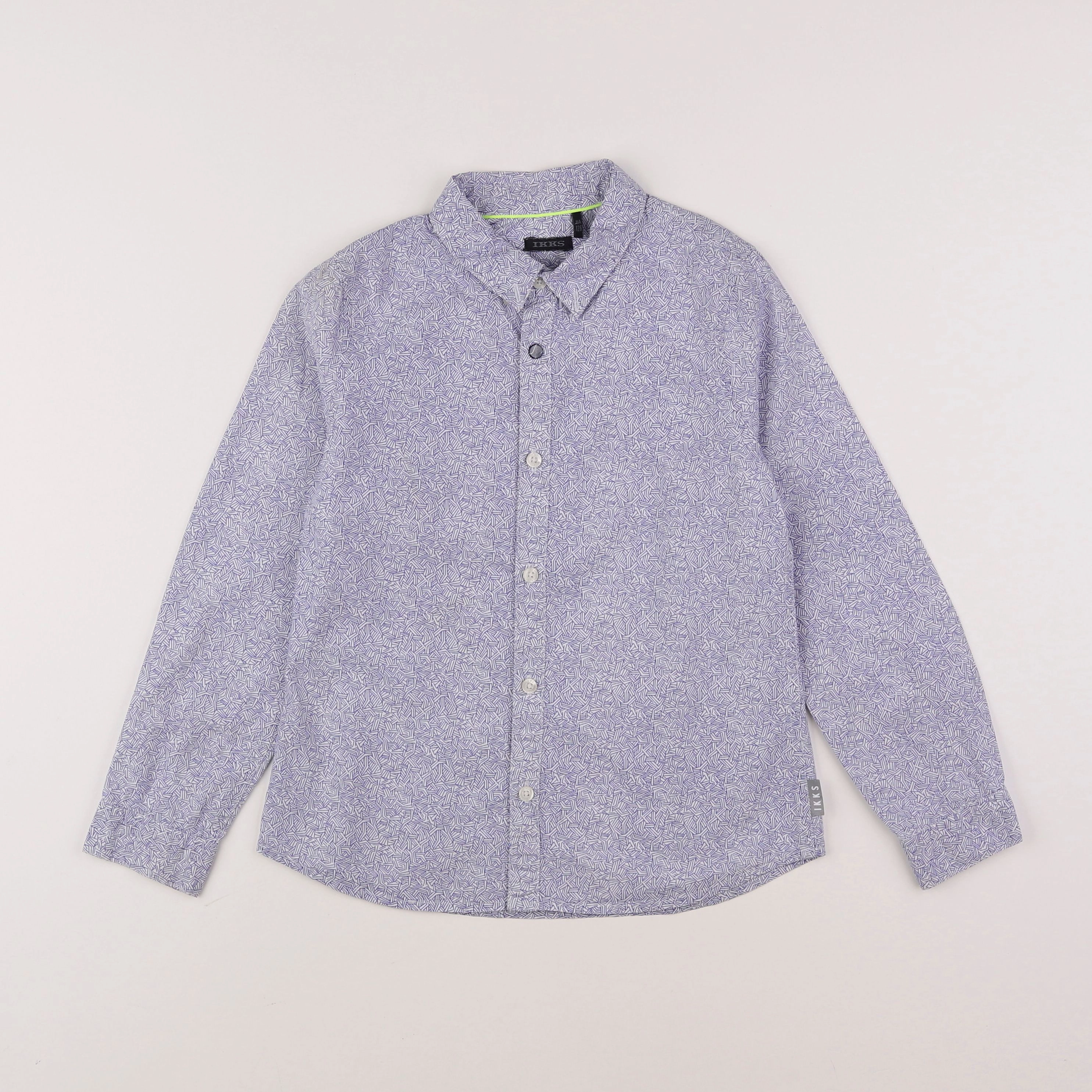 IKKS - chemise bleu - 8 ans