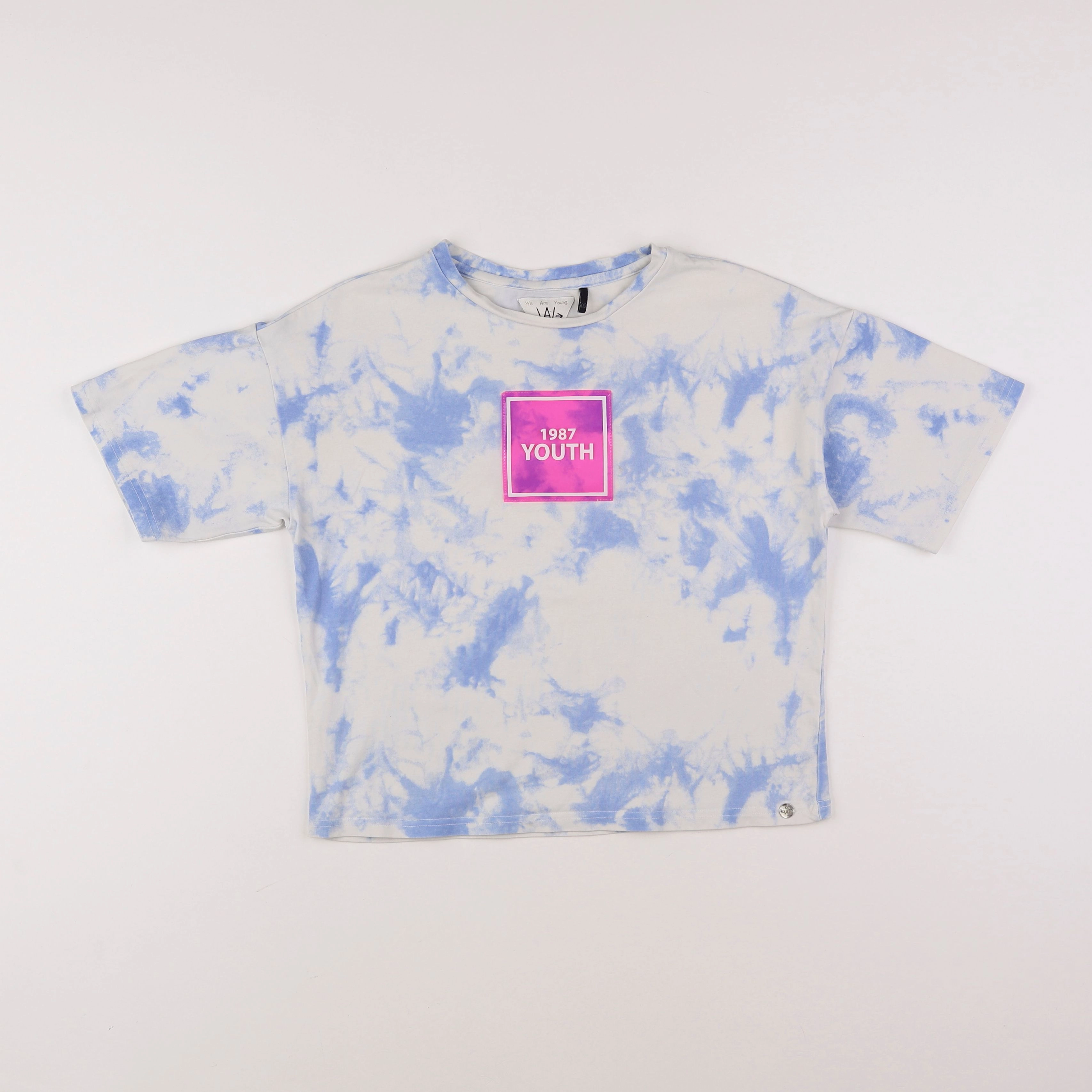 IKKS - tee-shirt bleu - 10 ans