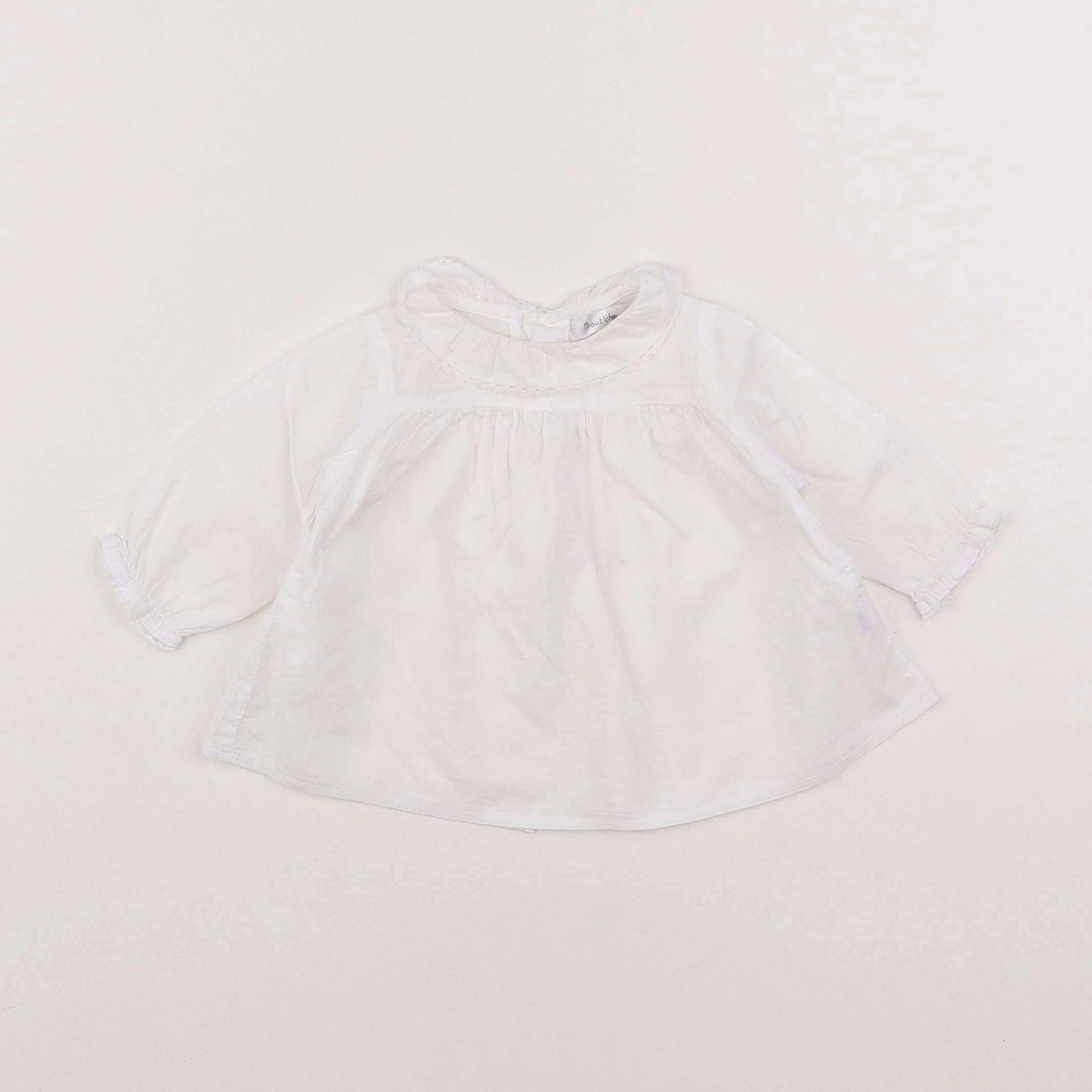 Gocco - blouse blanc - 6/9 mois