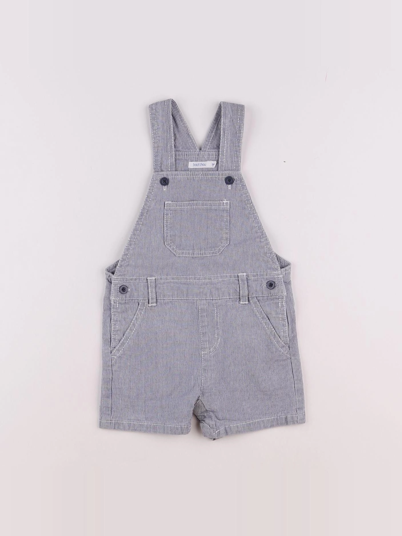 Boutchou - salopette bleu - 12 mois