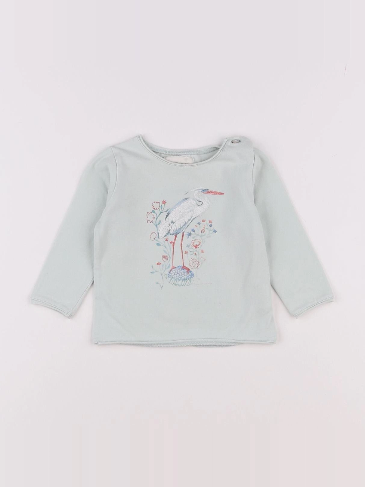 Arsène et les pipelettes - tee-shirt bleu - 12 mois