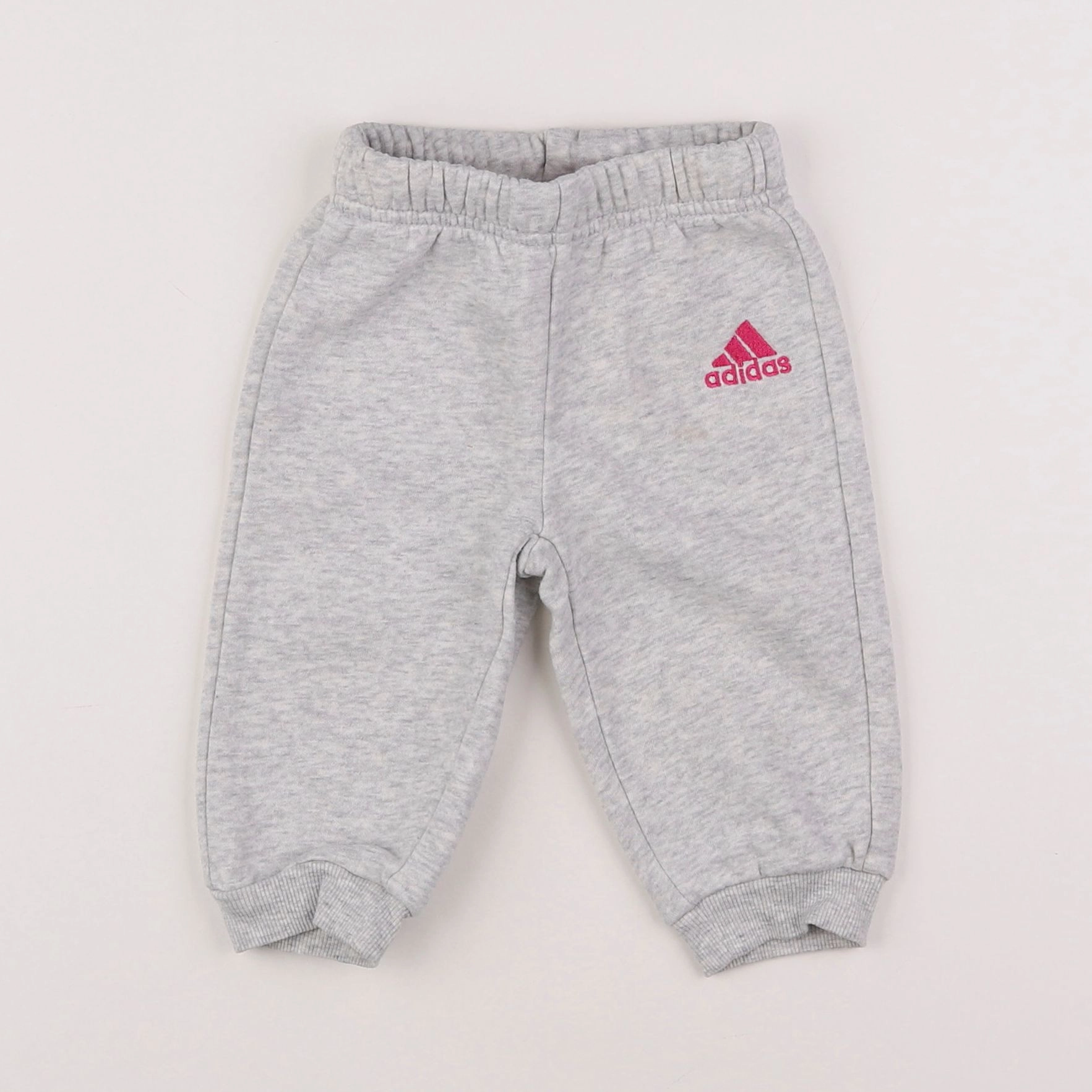 Adidas - jogging doublé gris - 3/6 mois