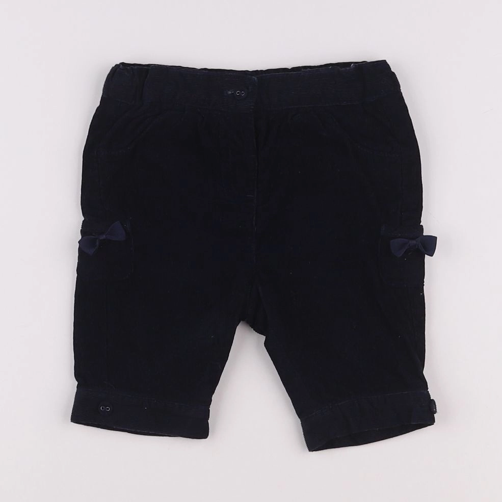 Cyrillus - pantalon bleu - 6 mois