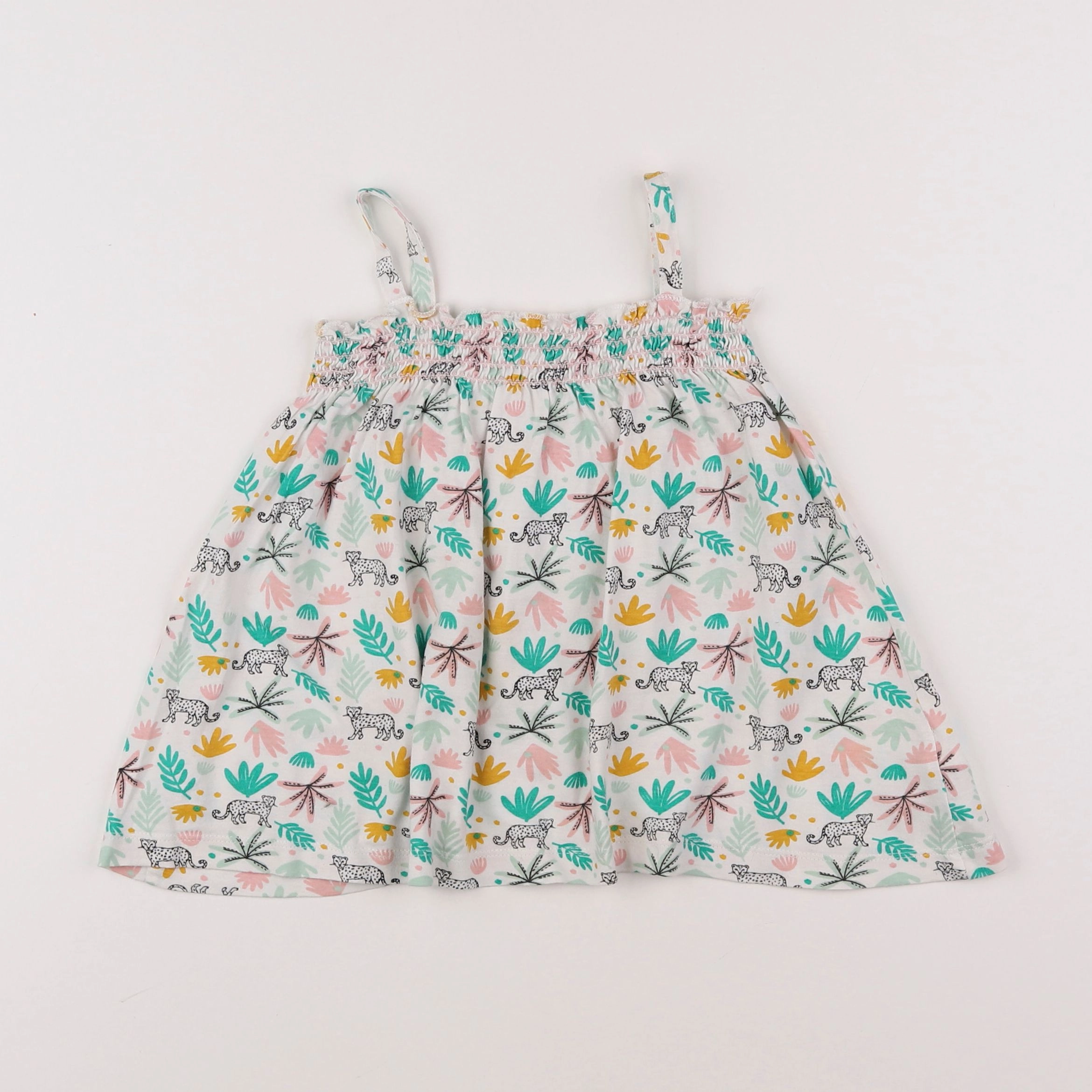 La Redoute - robe multicolore - 4 ans