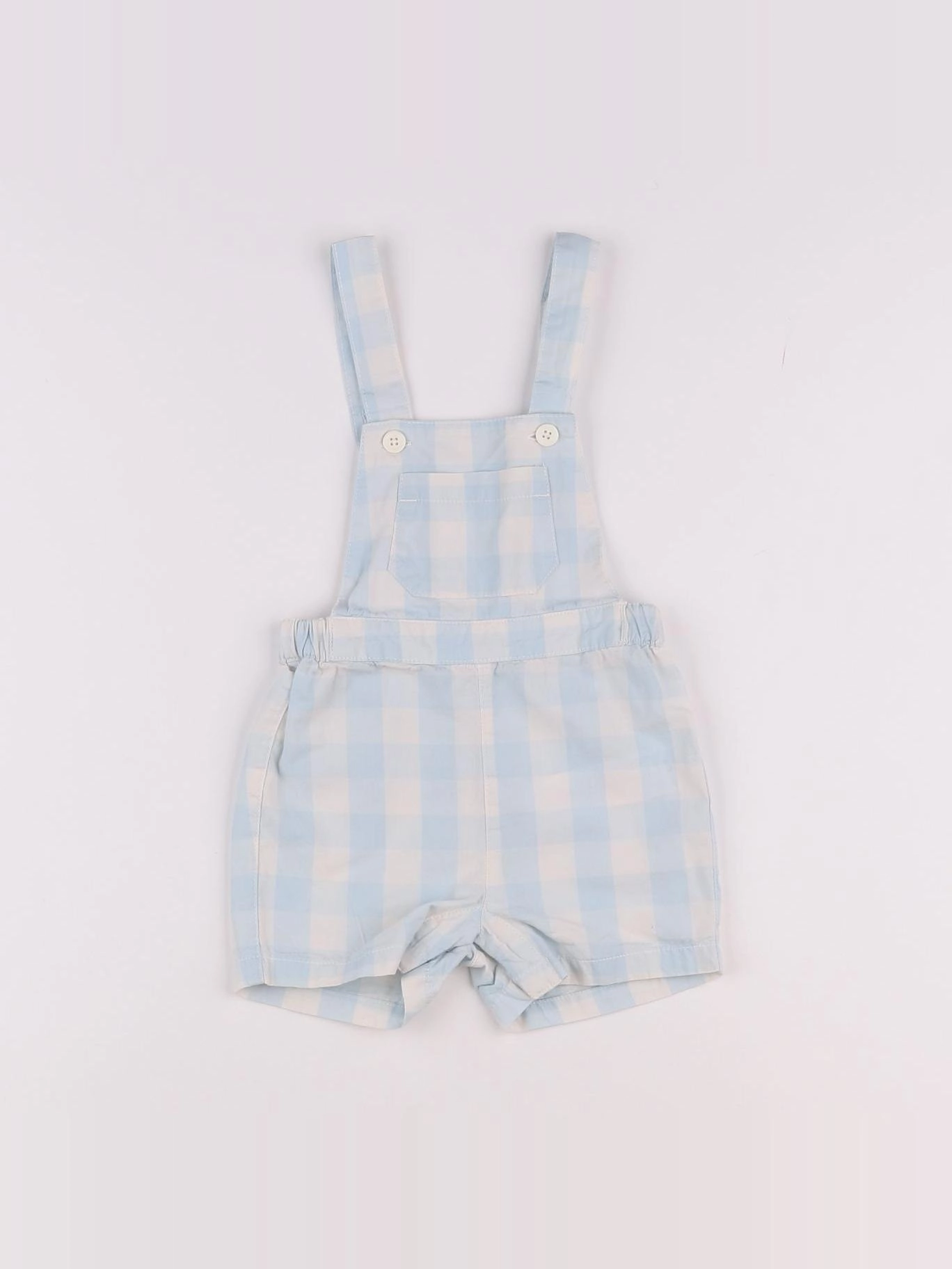 Petit Bateau - combinaison bleu - 6 mois