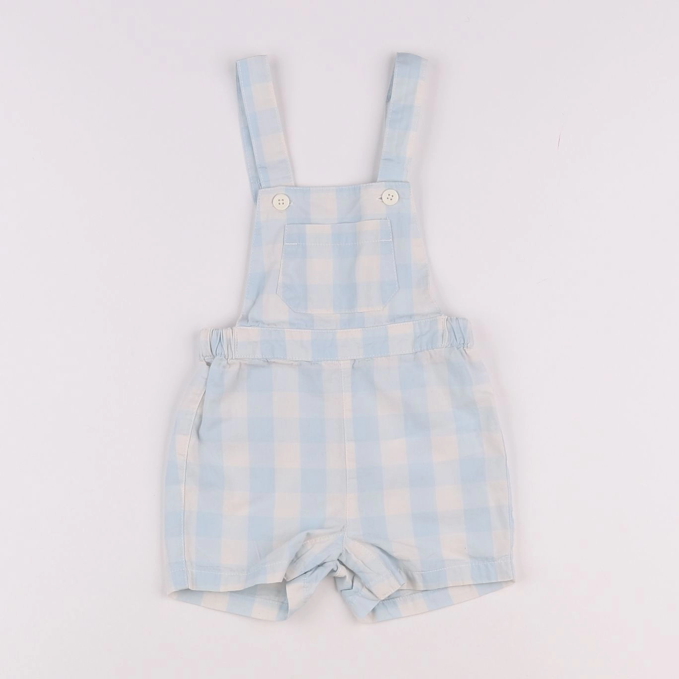 Petit Bateau - combinaison bleu - 6 mois