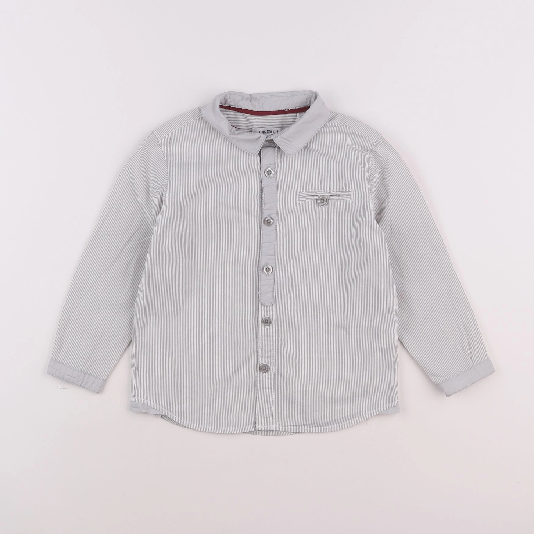 Okaidi - chemise gris - 3 ans