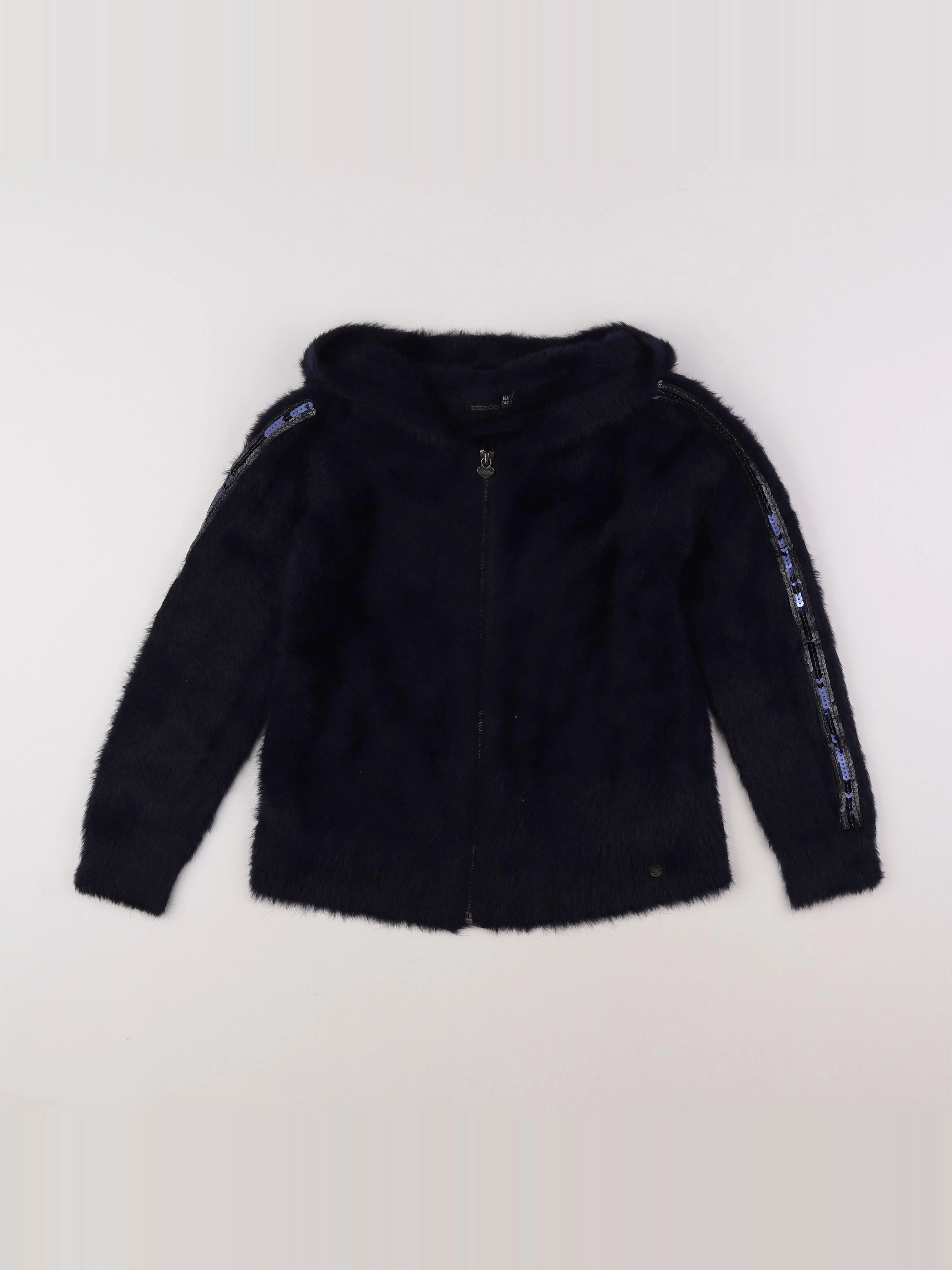 IKKS - gilet bleu - 10 ans