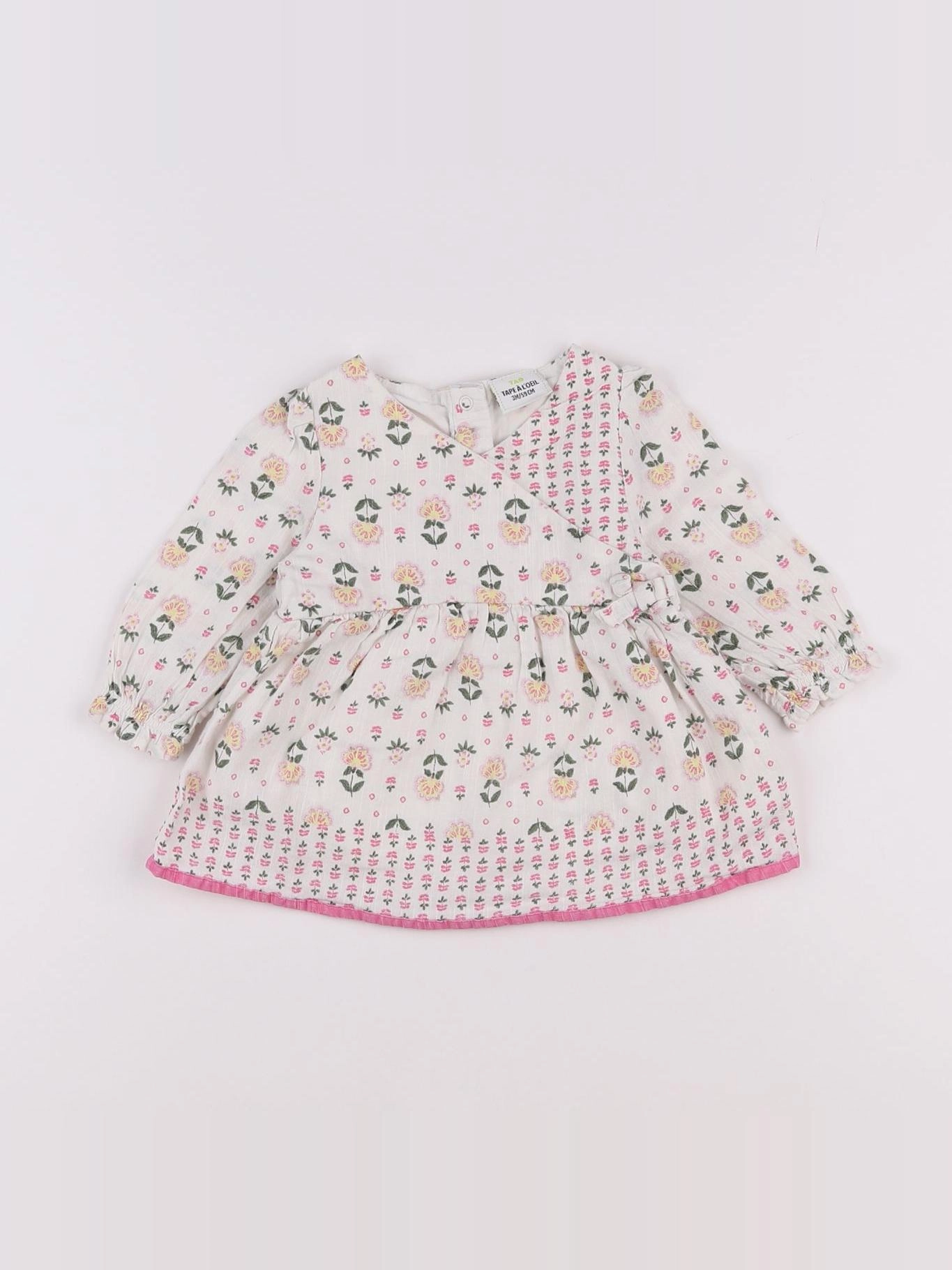 Tape à l'oeil - robe rose - 3 mois