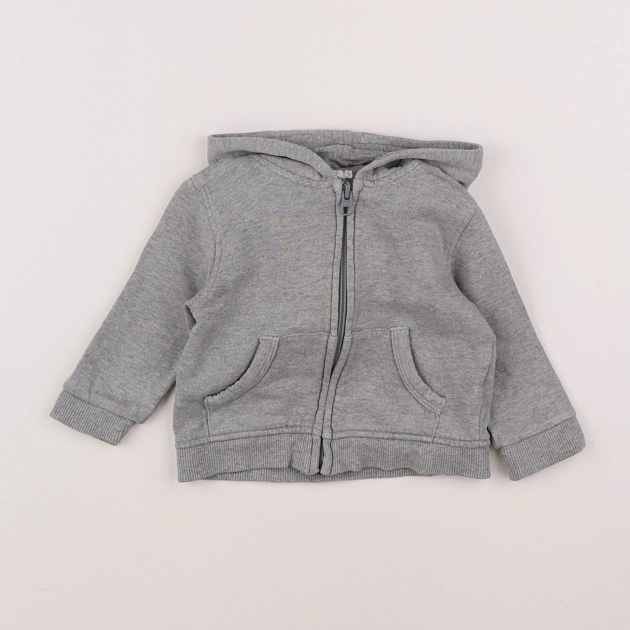 Boutchou - sweat gris - 12 mois