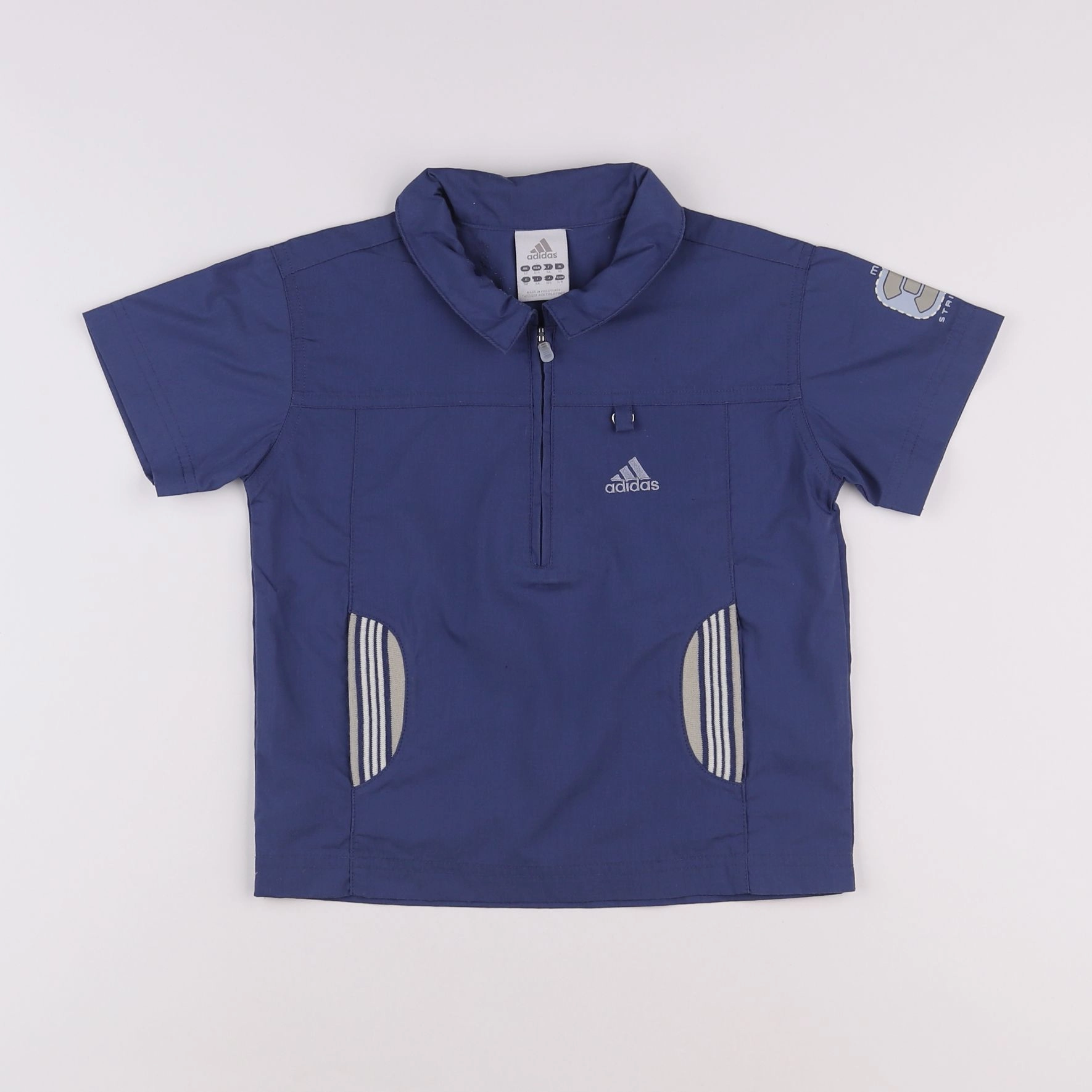 Adidas - chemise bleu - 3 ans