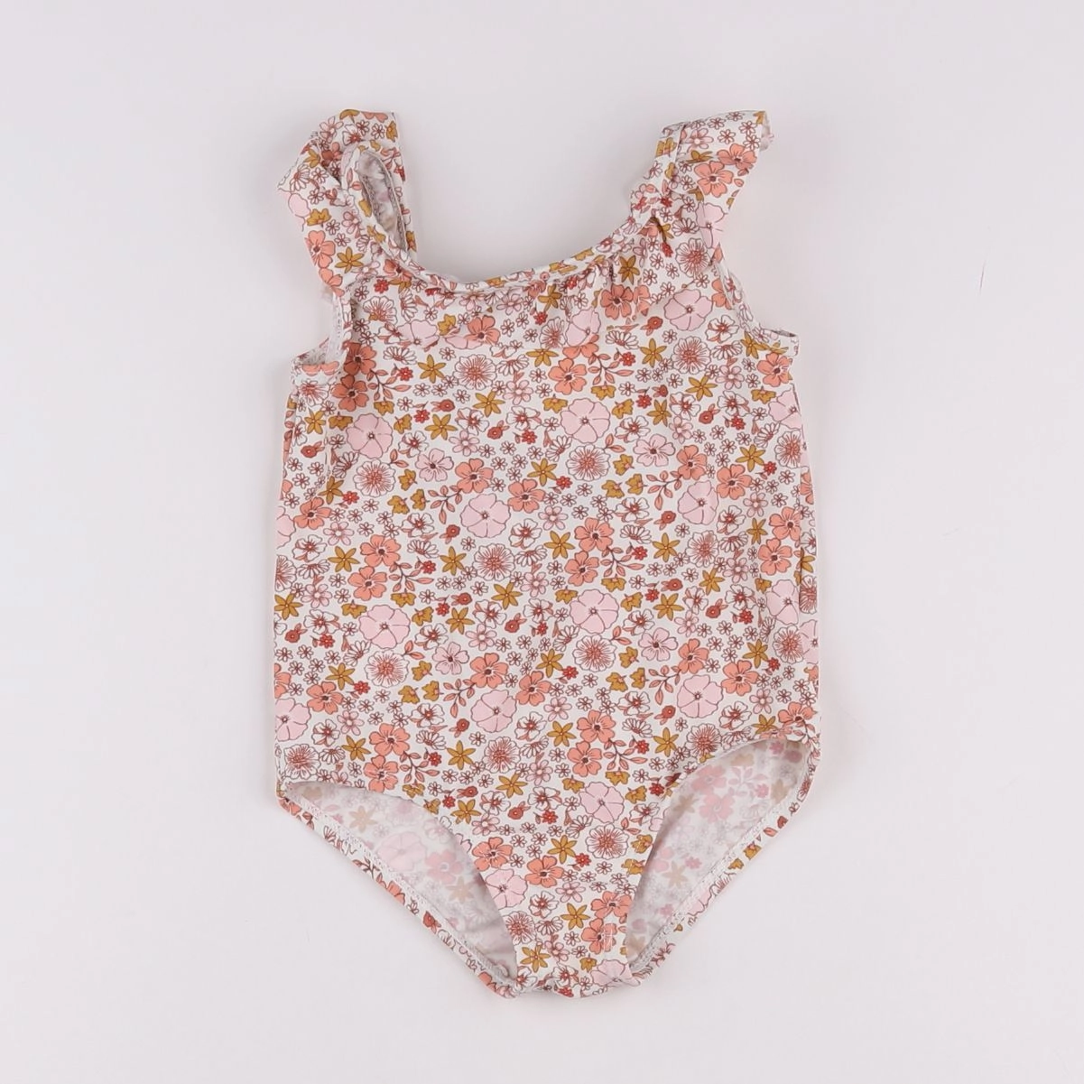 Vertbaudet - maillot de bain multicolore - 2 ans