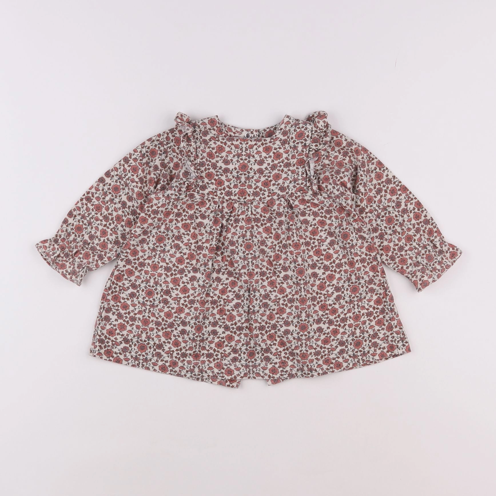 Vertbaudet - robe multicolore - 6 mois