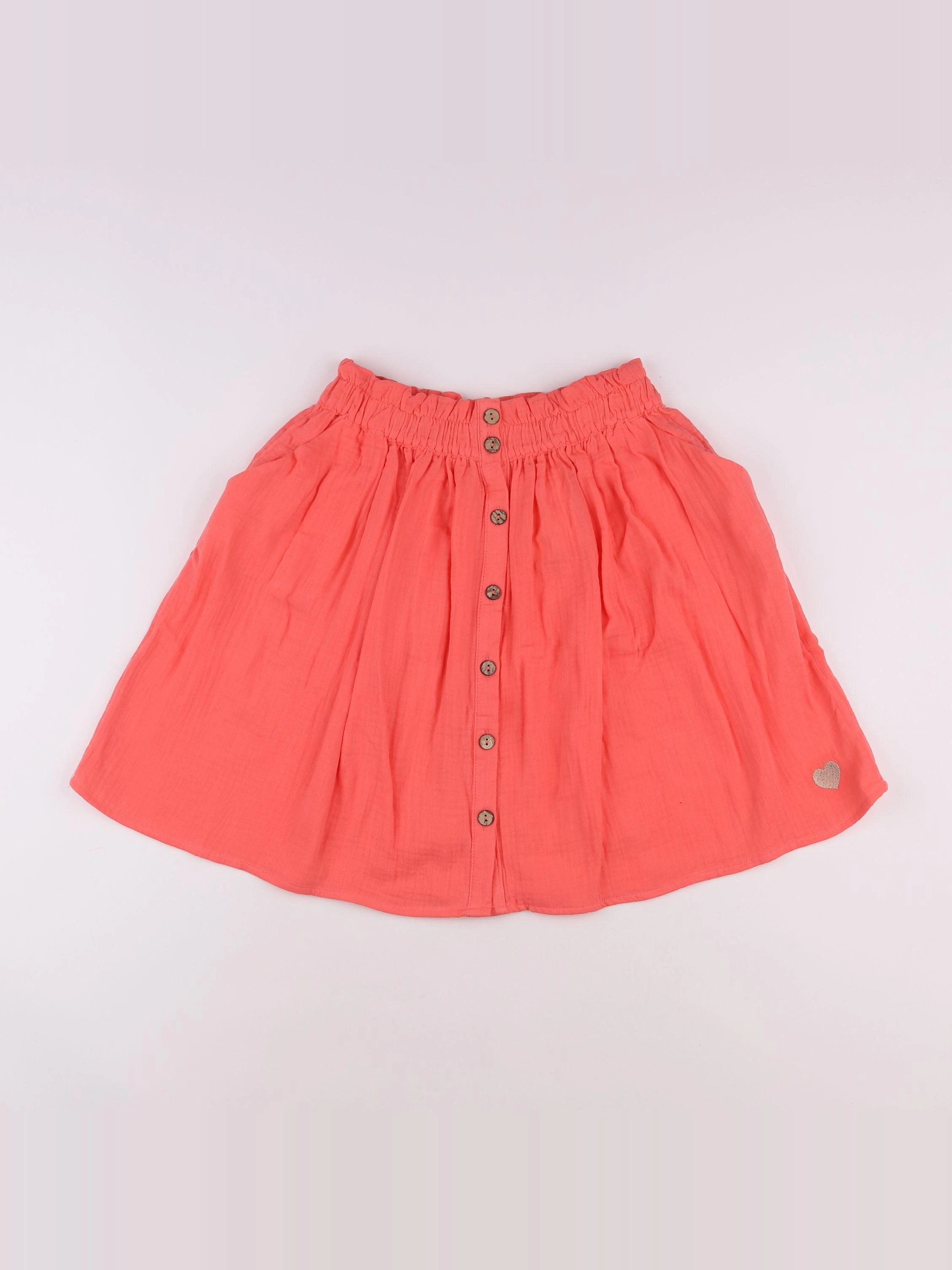 Vertbaudet - jupe rose fluo - 14 ans