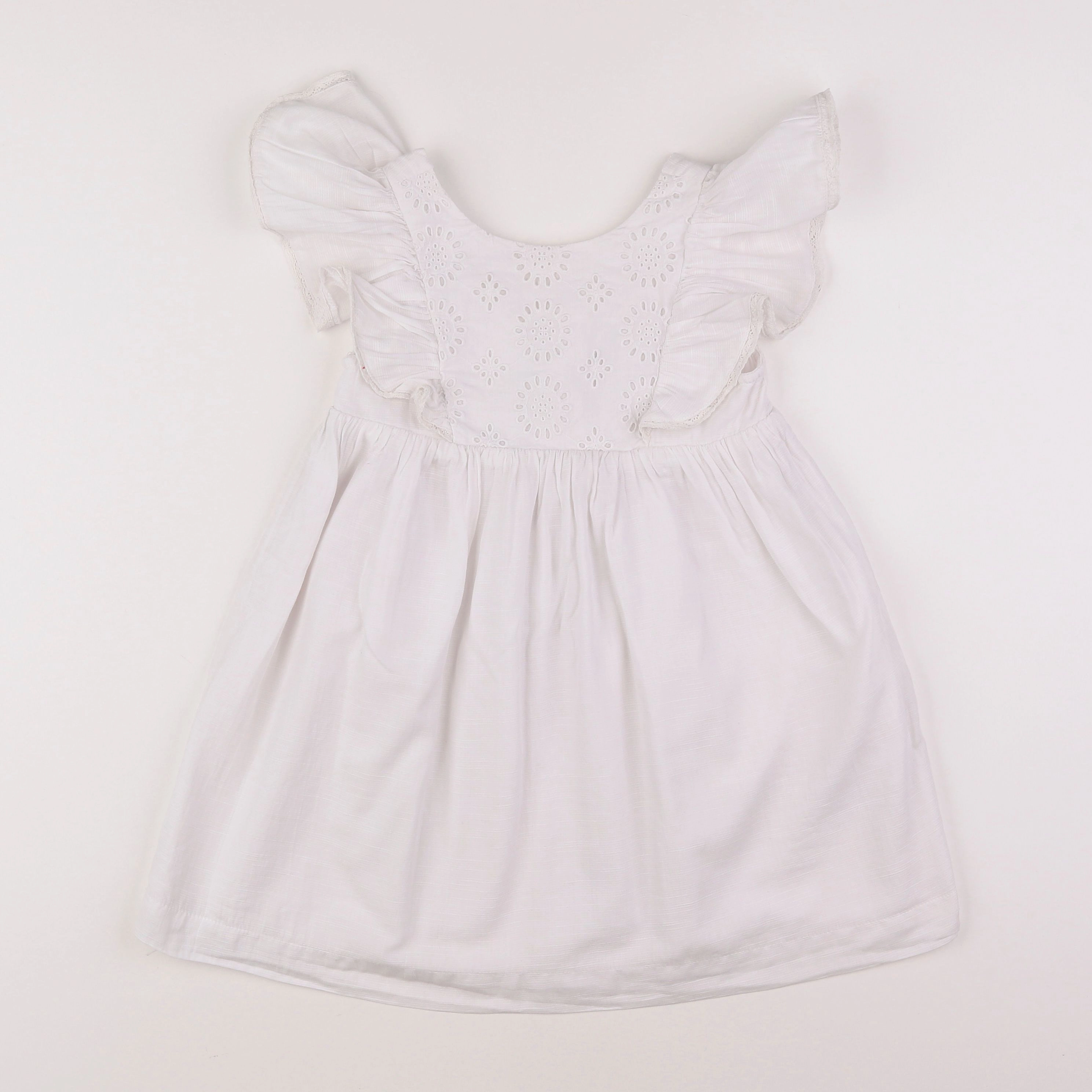 Vertbaudet - robe blanc - 5 ans