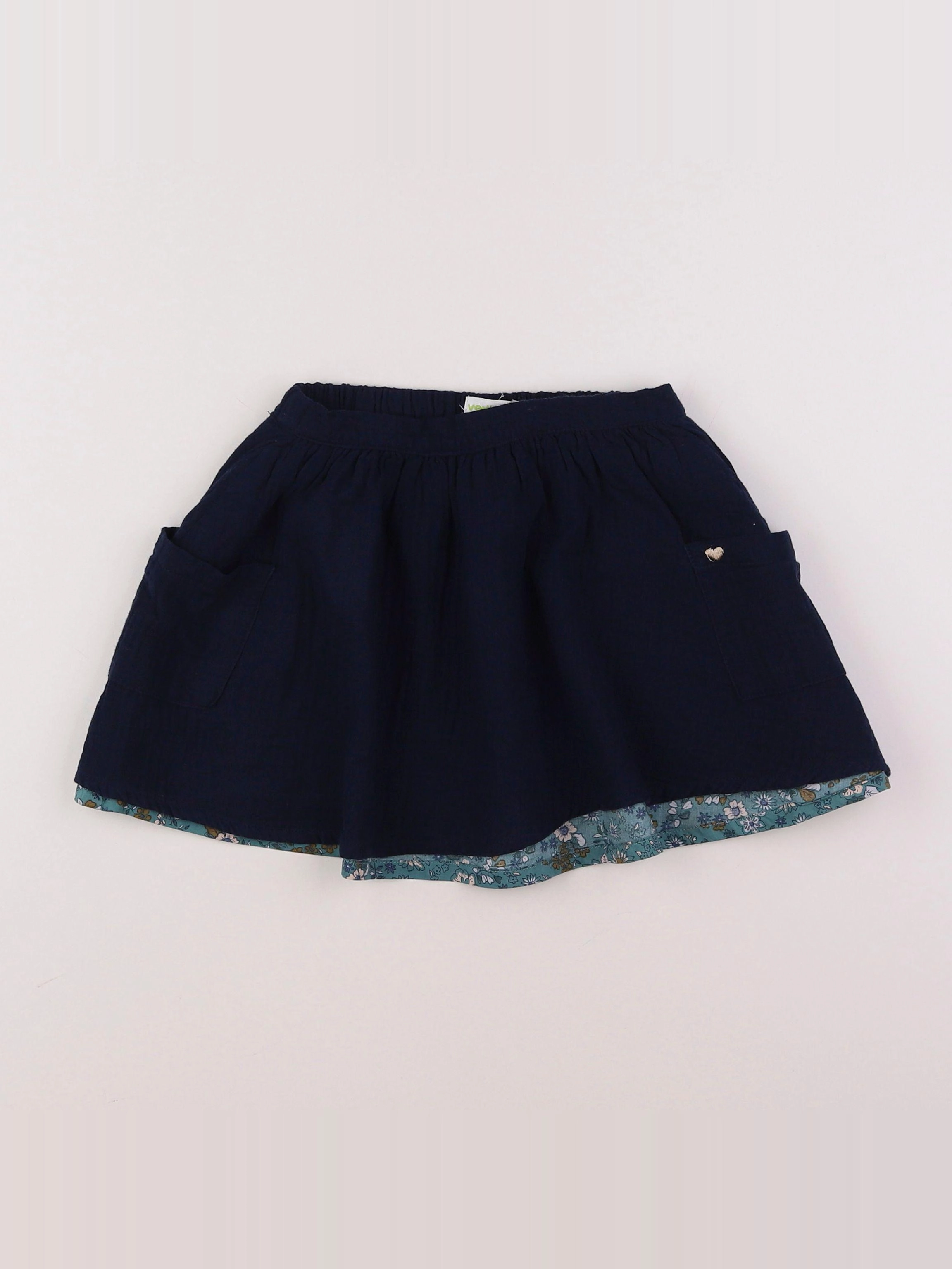 Vertbaudet - jupe bleu - 5 ans