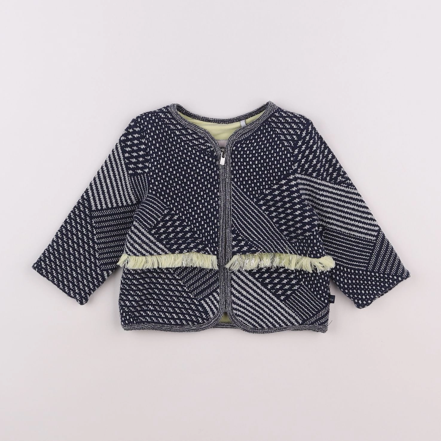 IKKS - veste bleu - 12 mois
