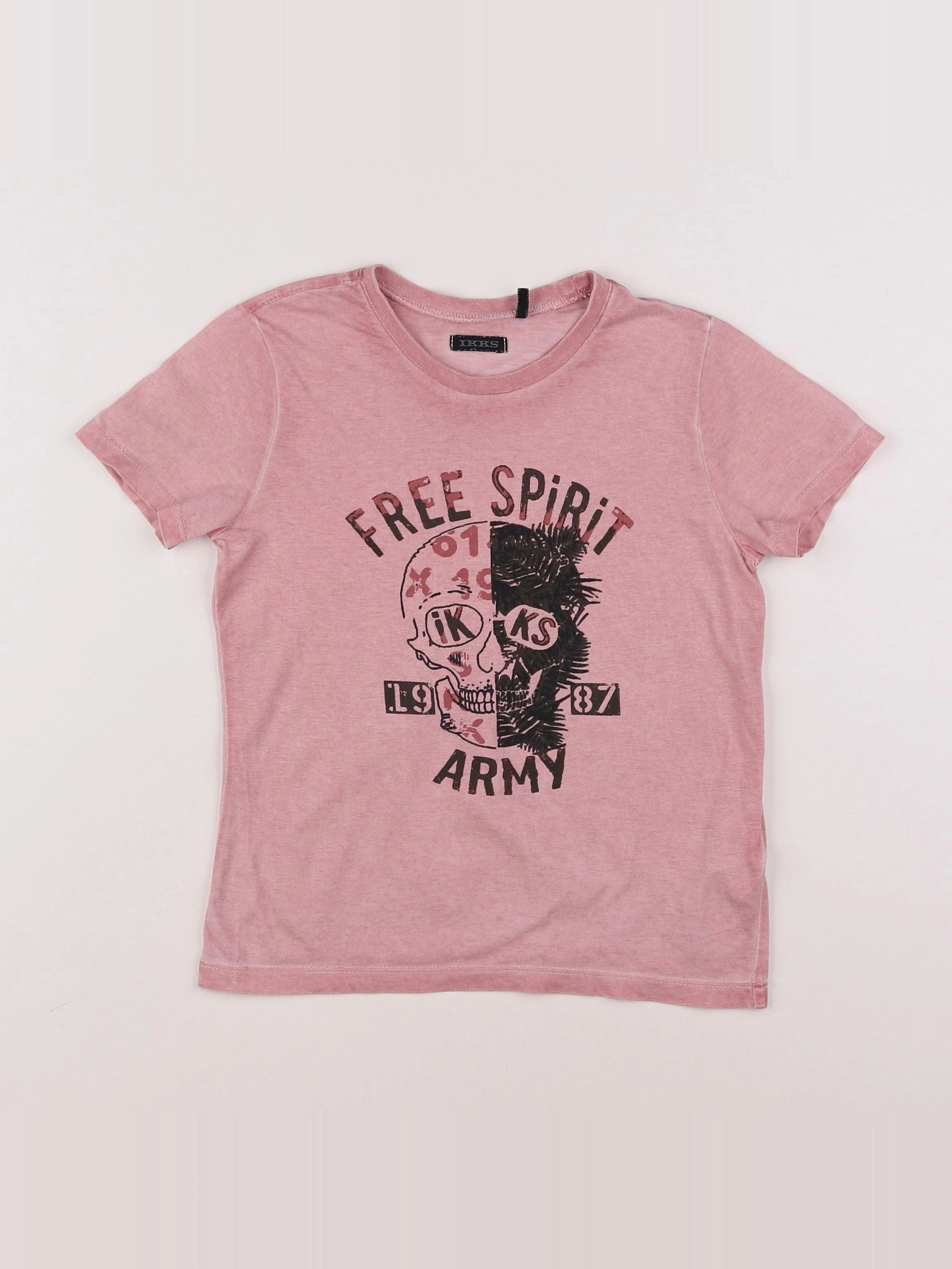 IKKS - tee-shirt rose - 5 ans