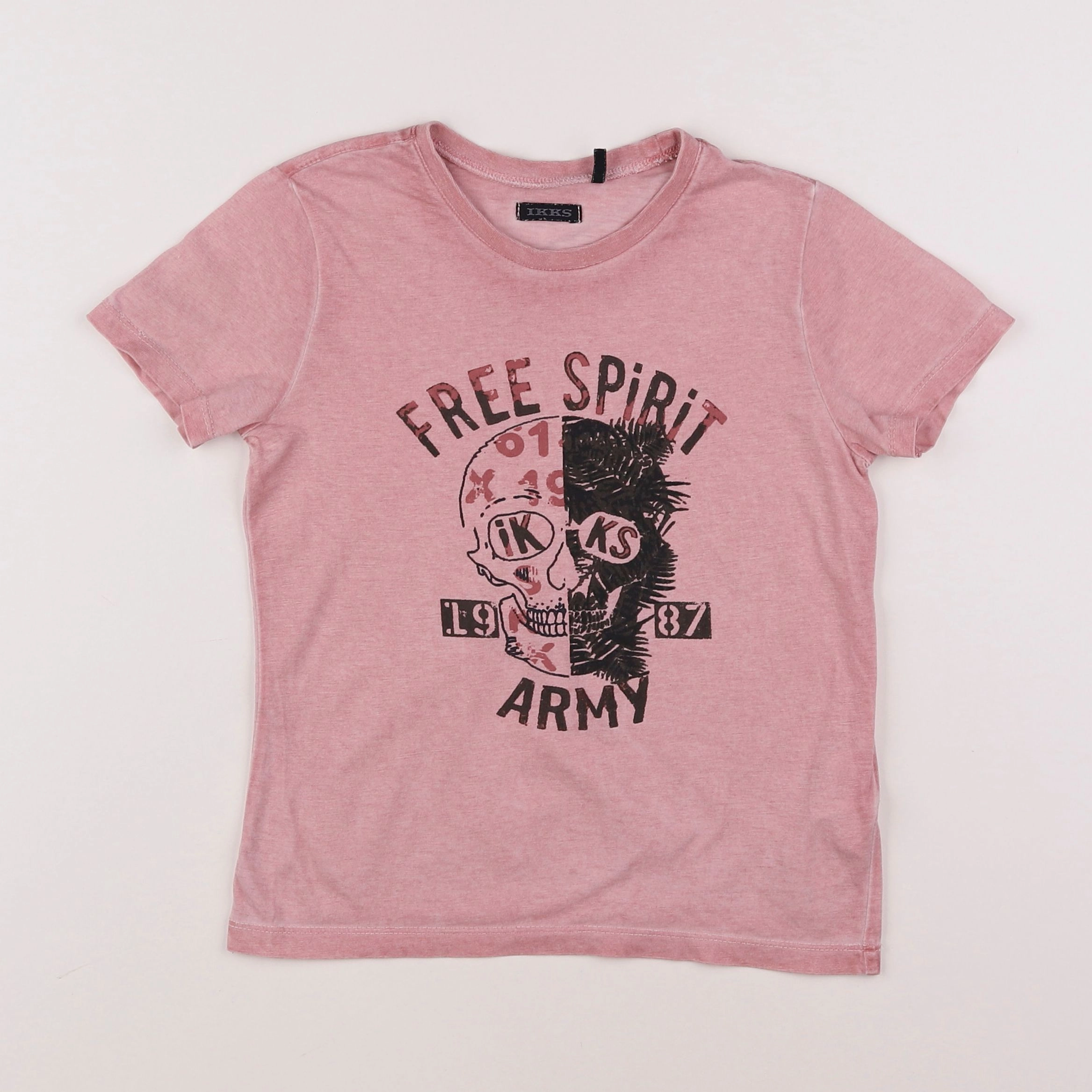 IKKS - tee-shirt rose - 5 ans
