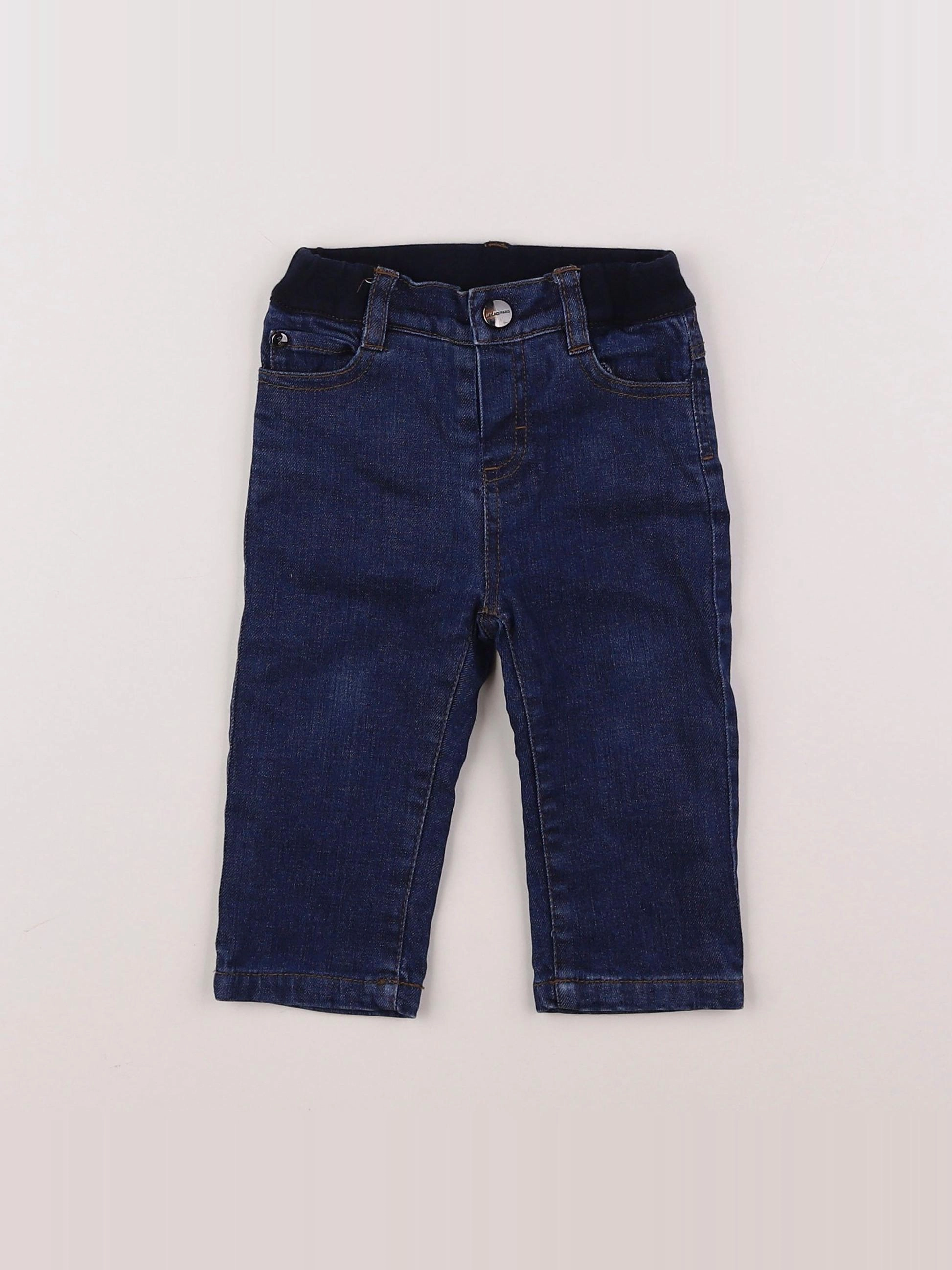 Jacadi - jean bleu - 12 mois