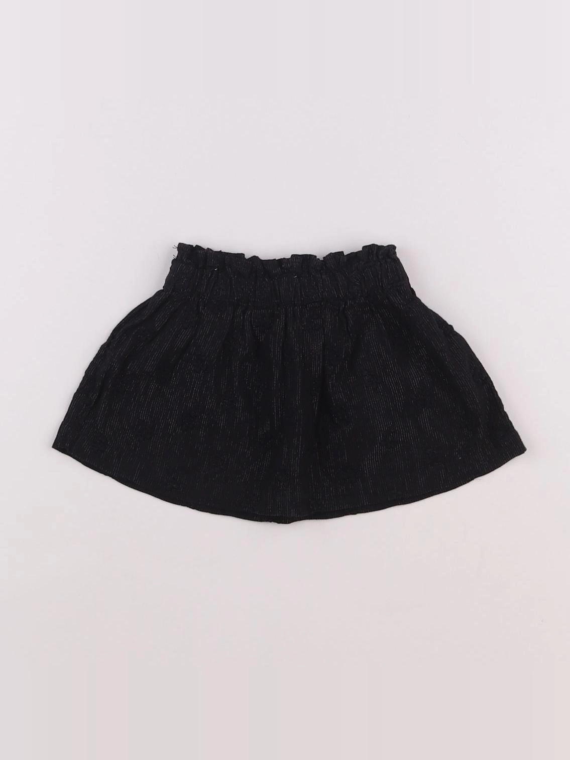 Tape à l'oeil - jupe noir, argent - 6 mois
