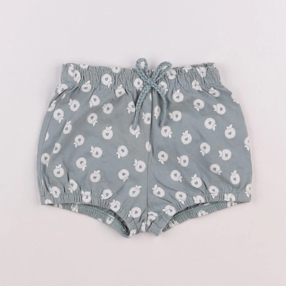 Vertbaudet - short vert - 12 mois