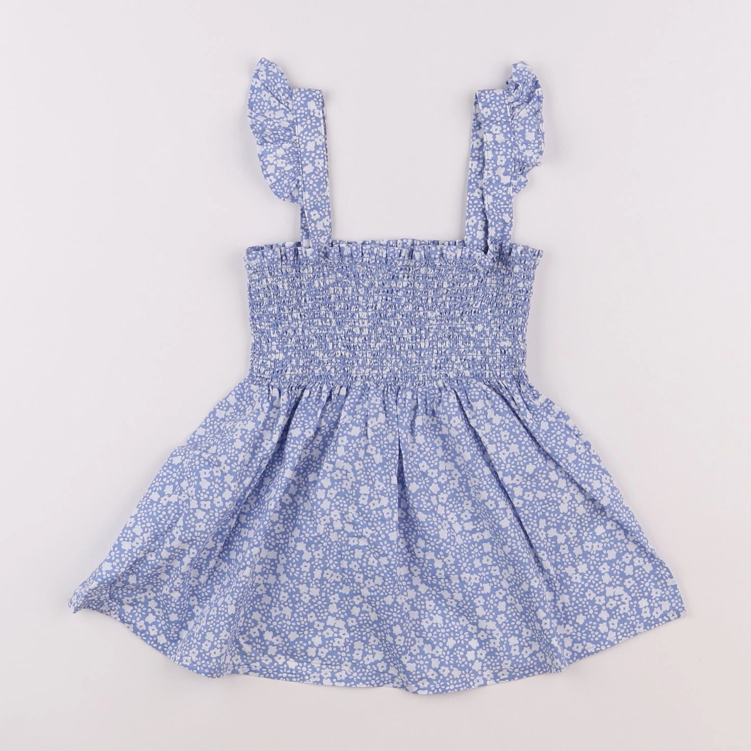 Vertbaudet - blouse bleu - 8 ans