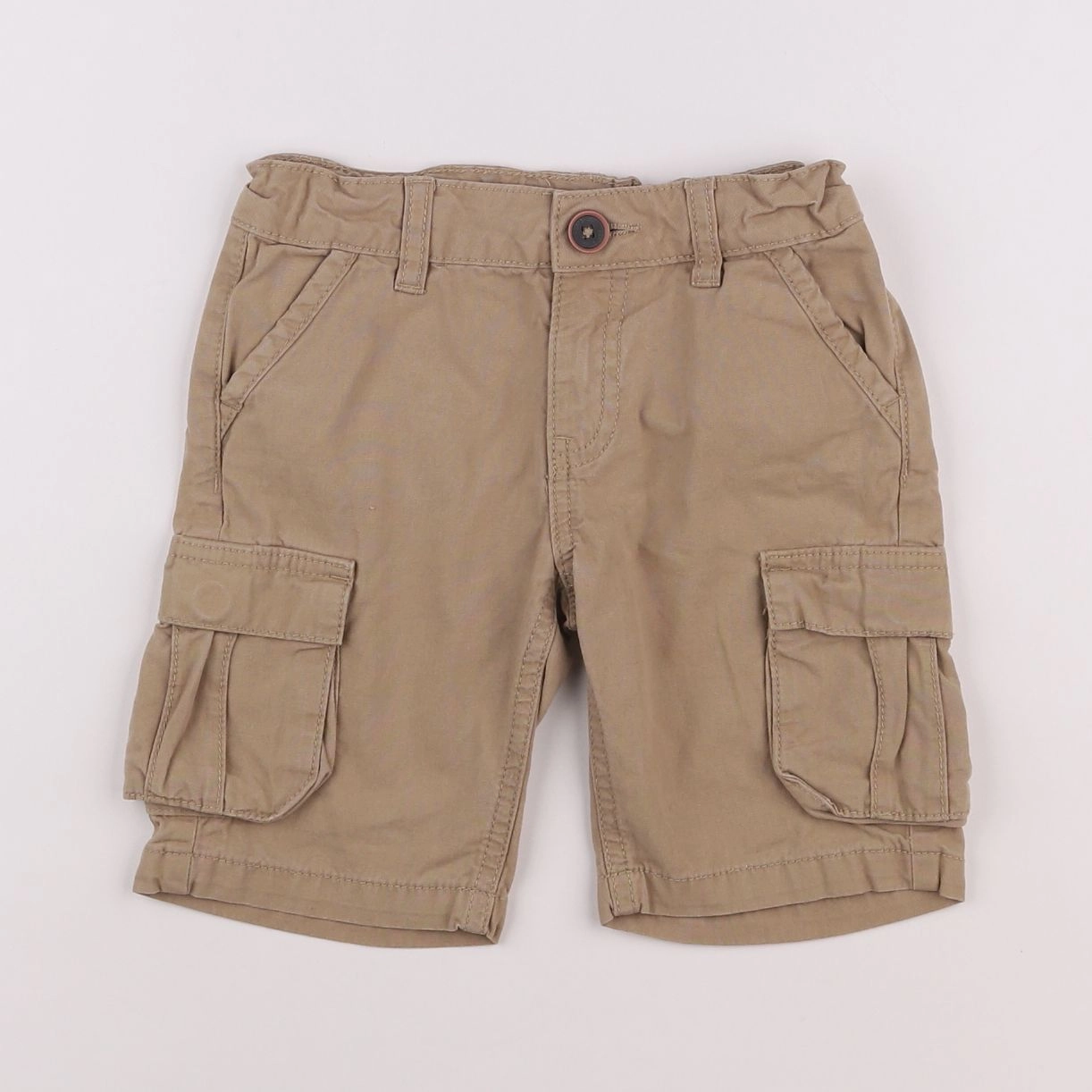 Vertbaudet - short marron - 4 ans