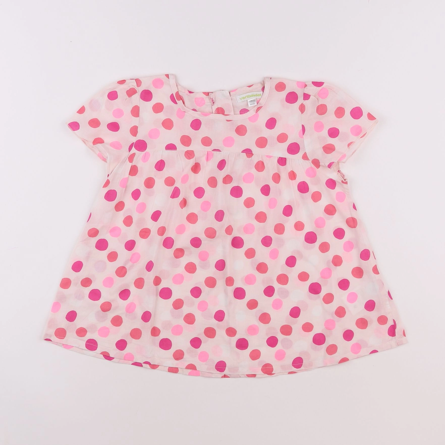 Vertbaudet - blouse rose - 8 ans