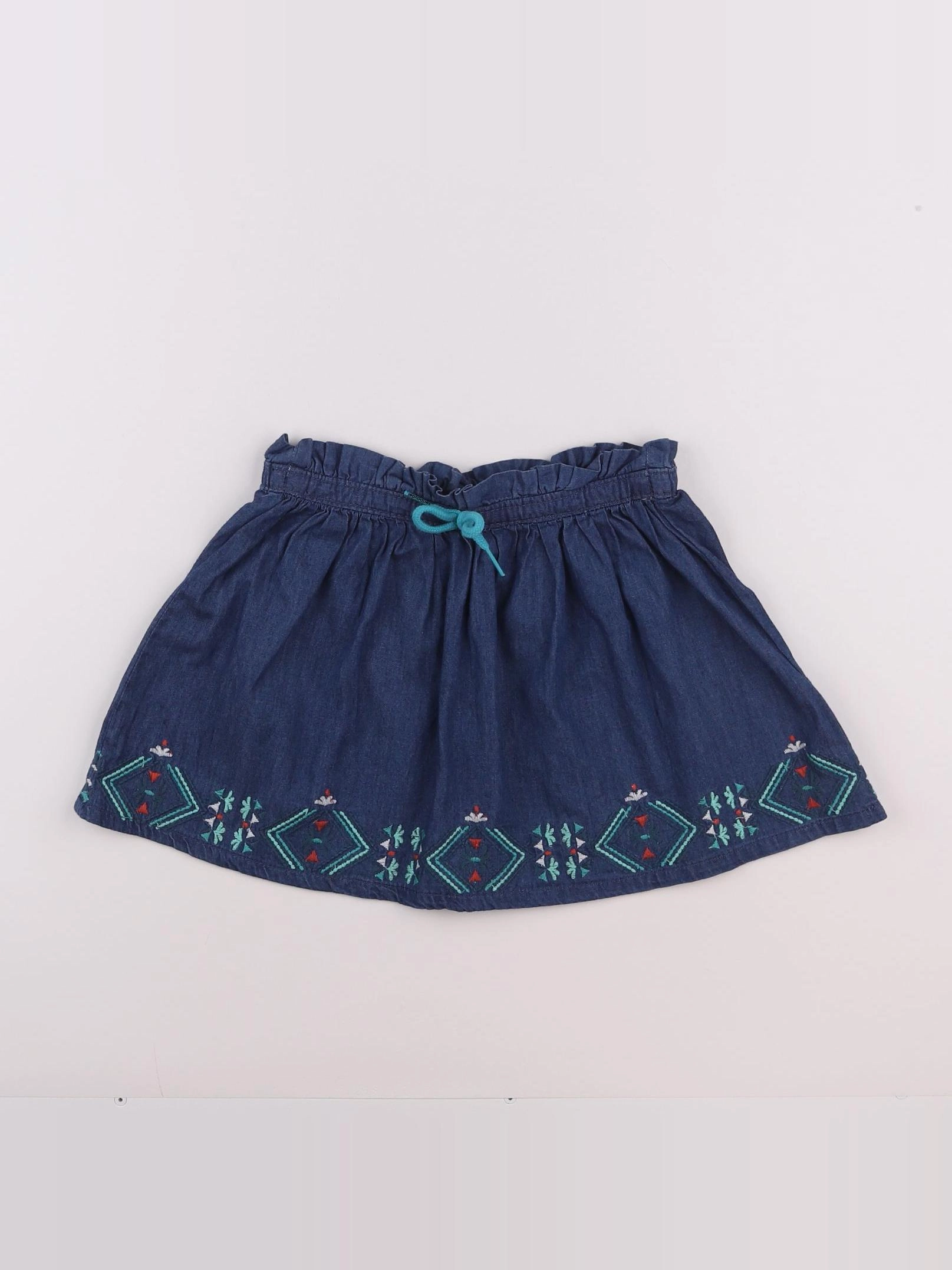 Vertbaudet - jupe bleu - 8 ans