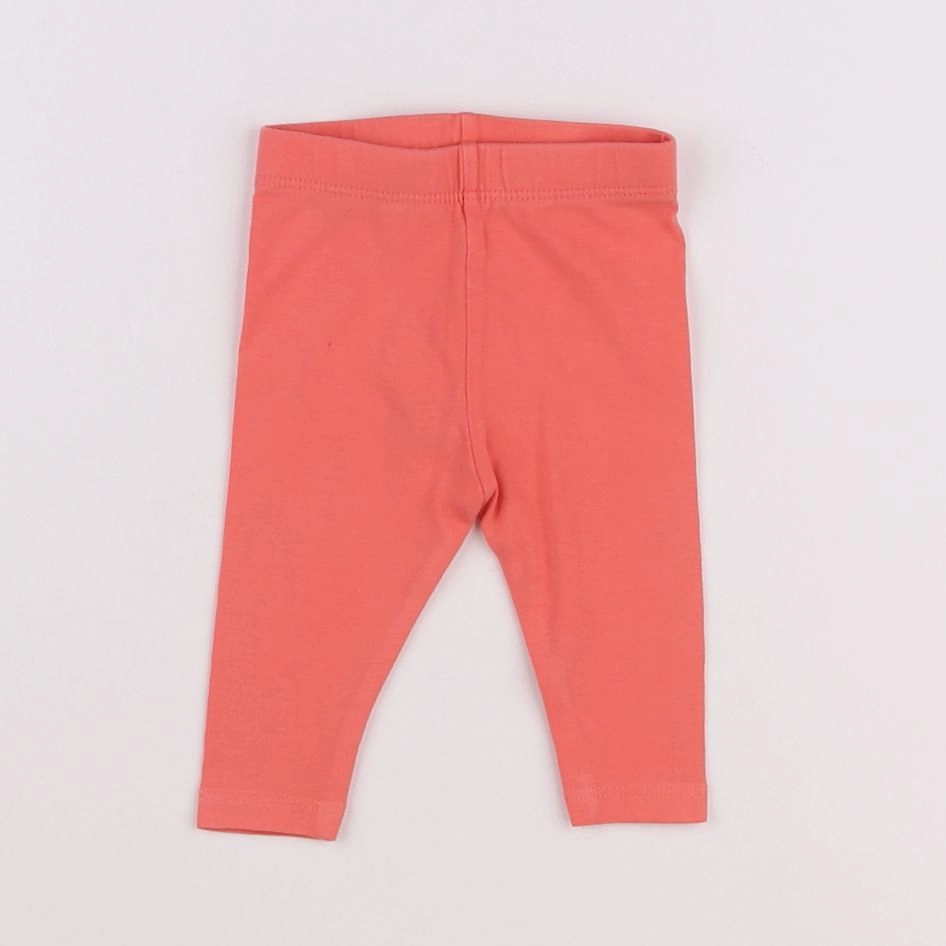 Vertbaudet - legging orange - 1 mois