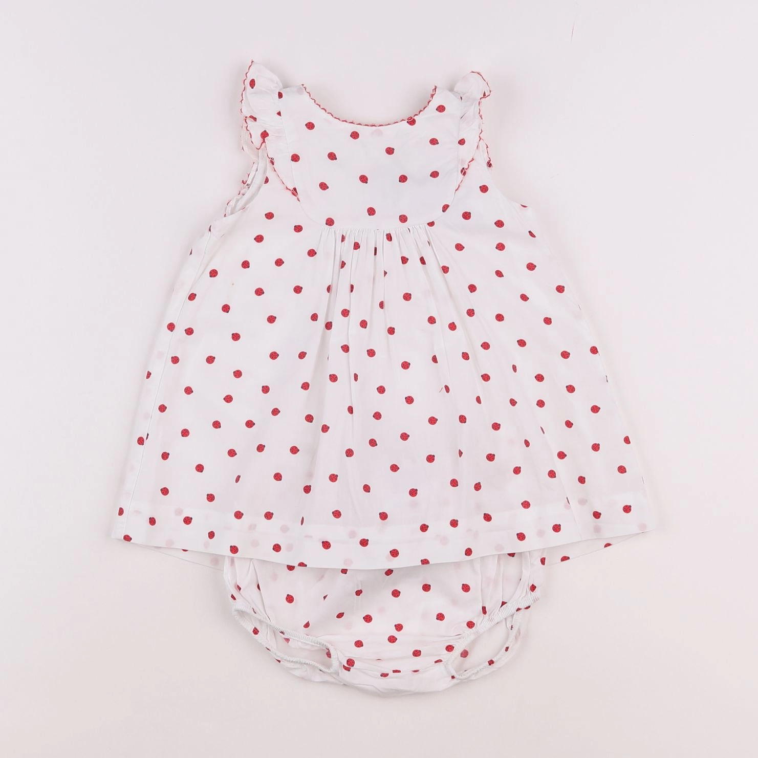 Jacadi - robe blanc - 12 mois