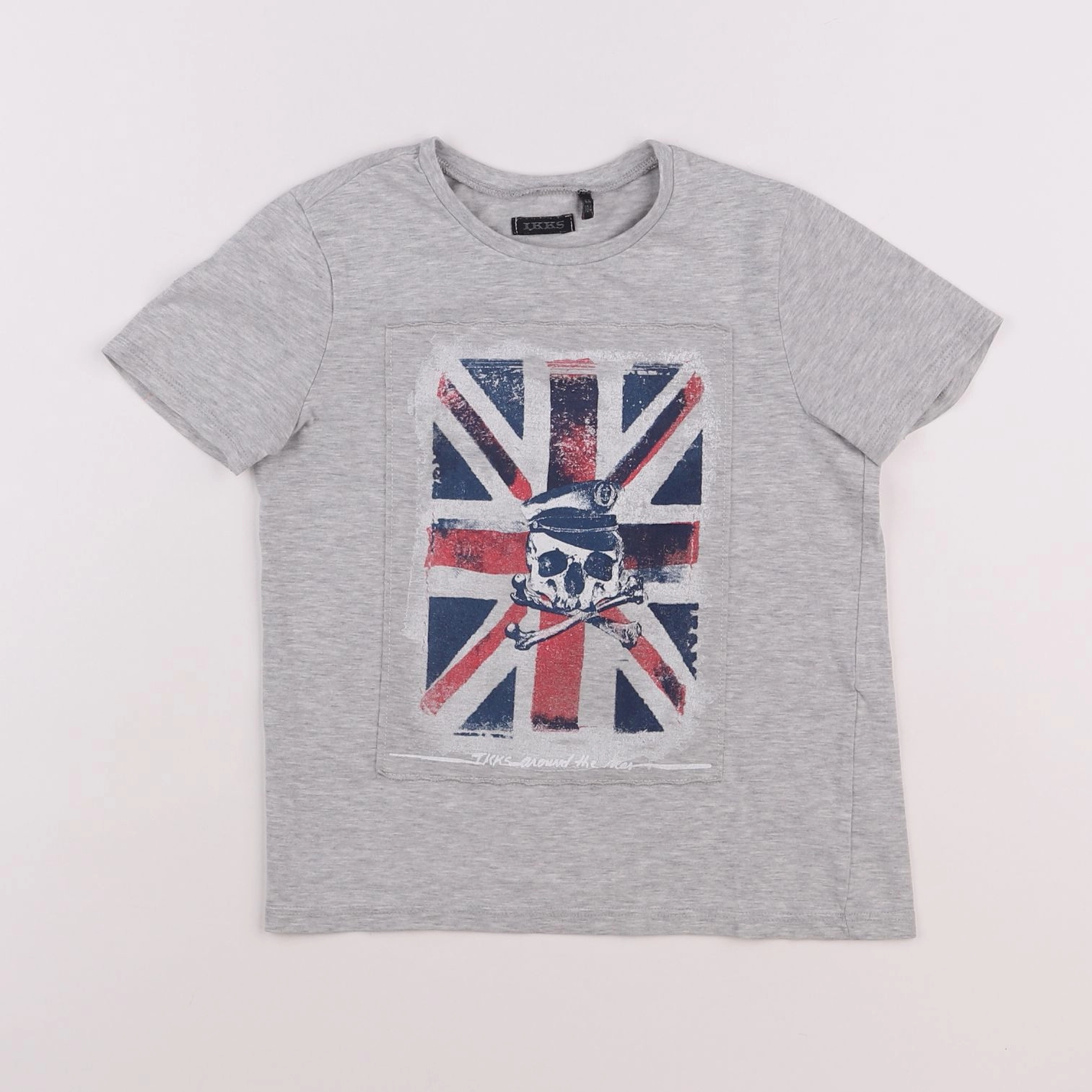 IKKS - tee-shirt gris - 4 ans